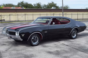 1969 Black Oldsmobile 442