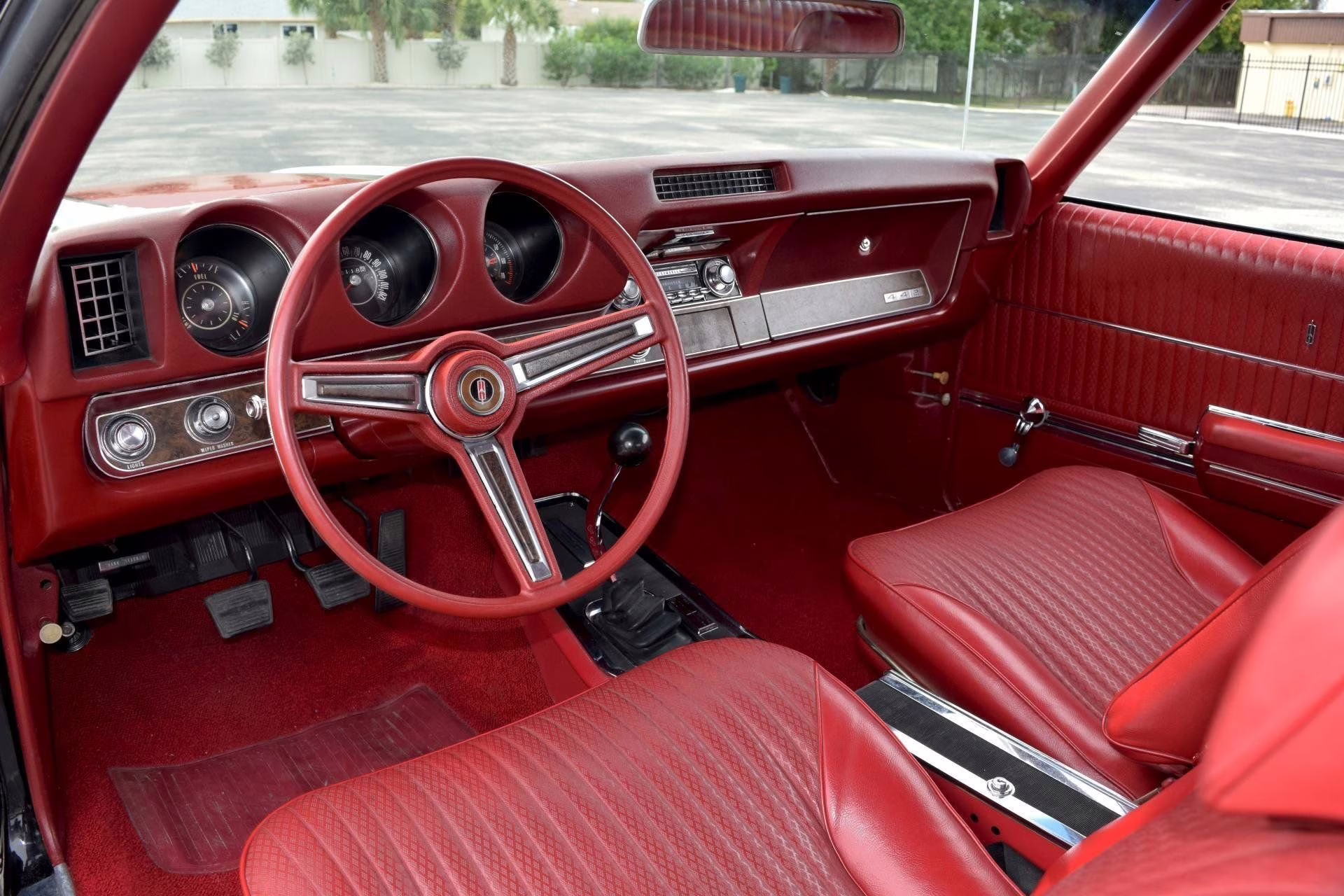 1969 Black Oldsmobile 442