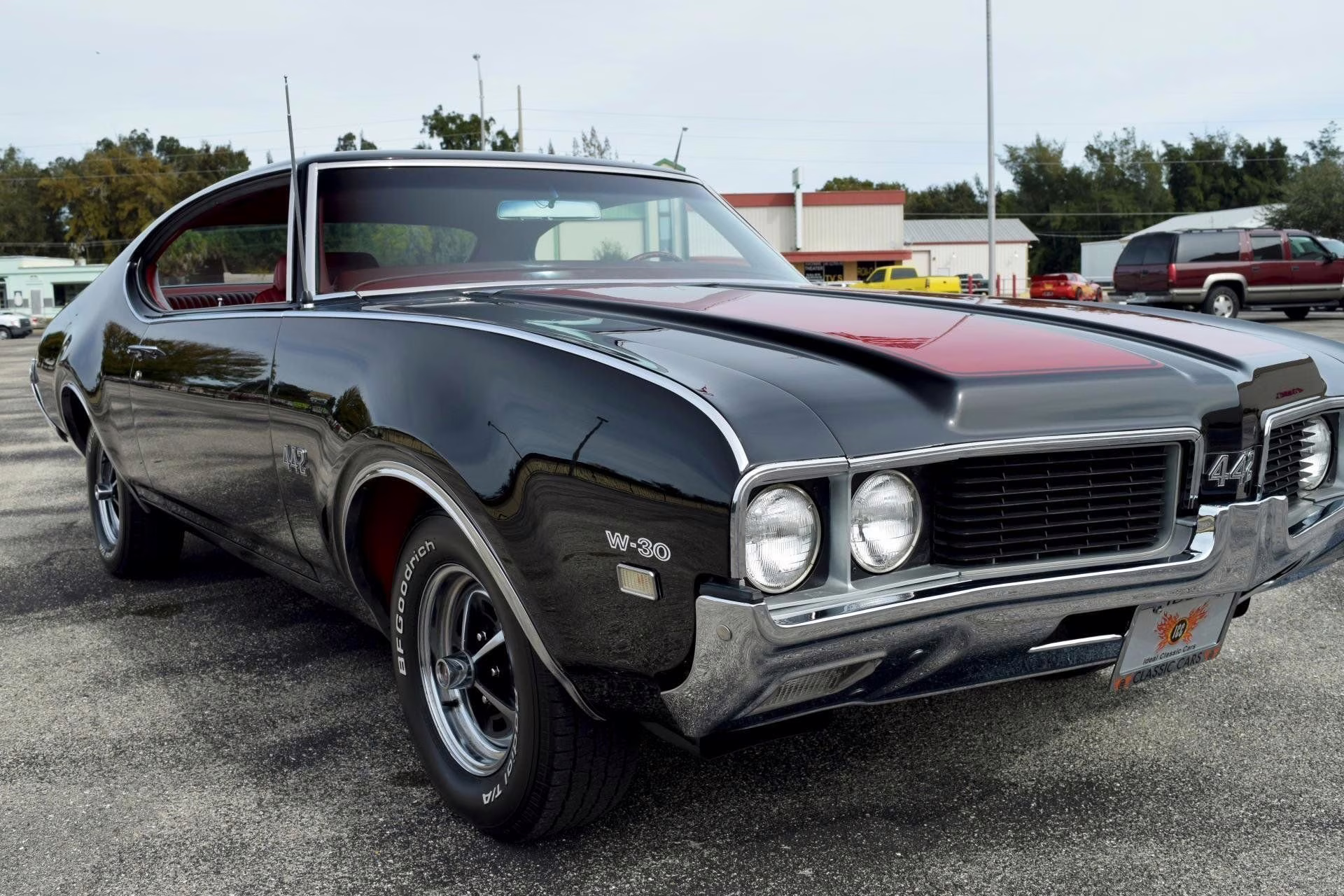 1969 Black Oldsmobile 442