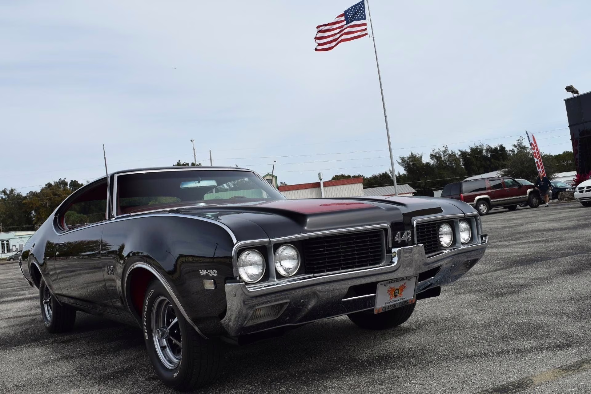 1969 Black Oldsmobile 442
