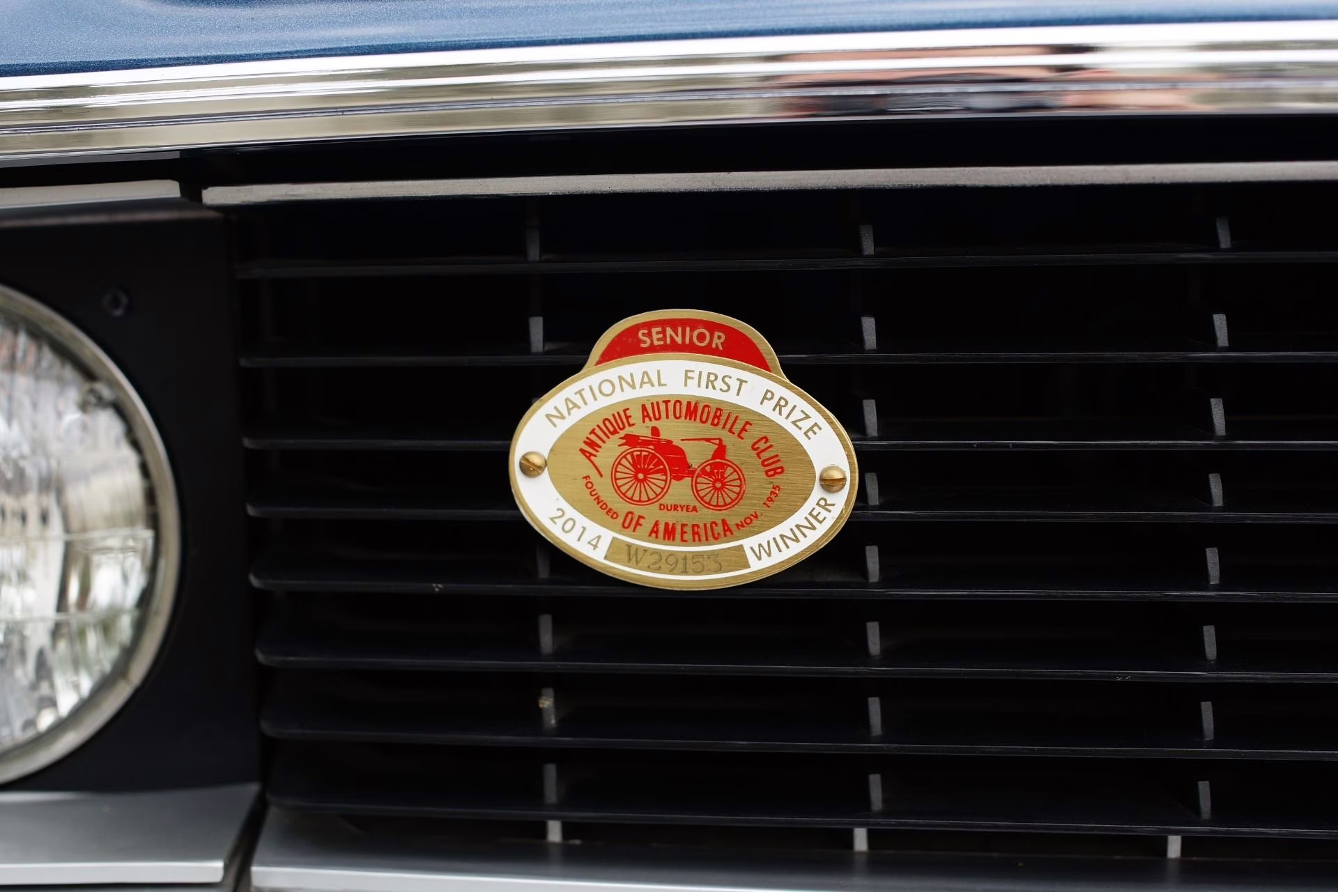 1969 Trophy Blue w/ White Stripes Oldsmobile 442