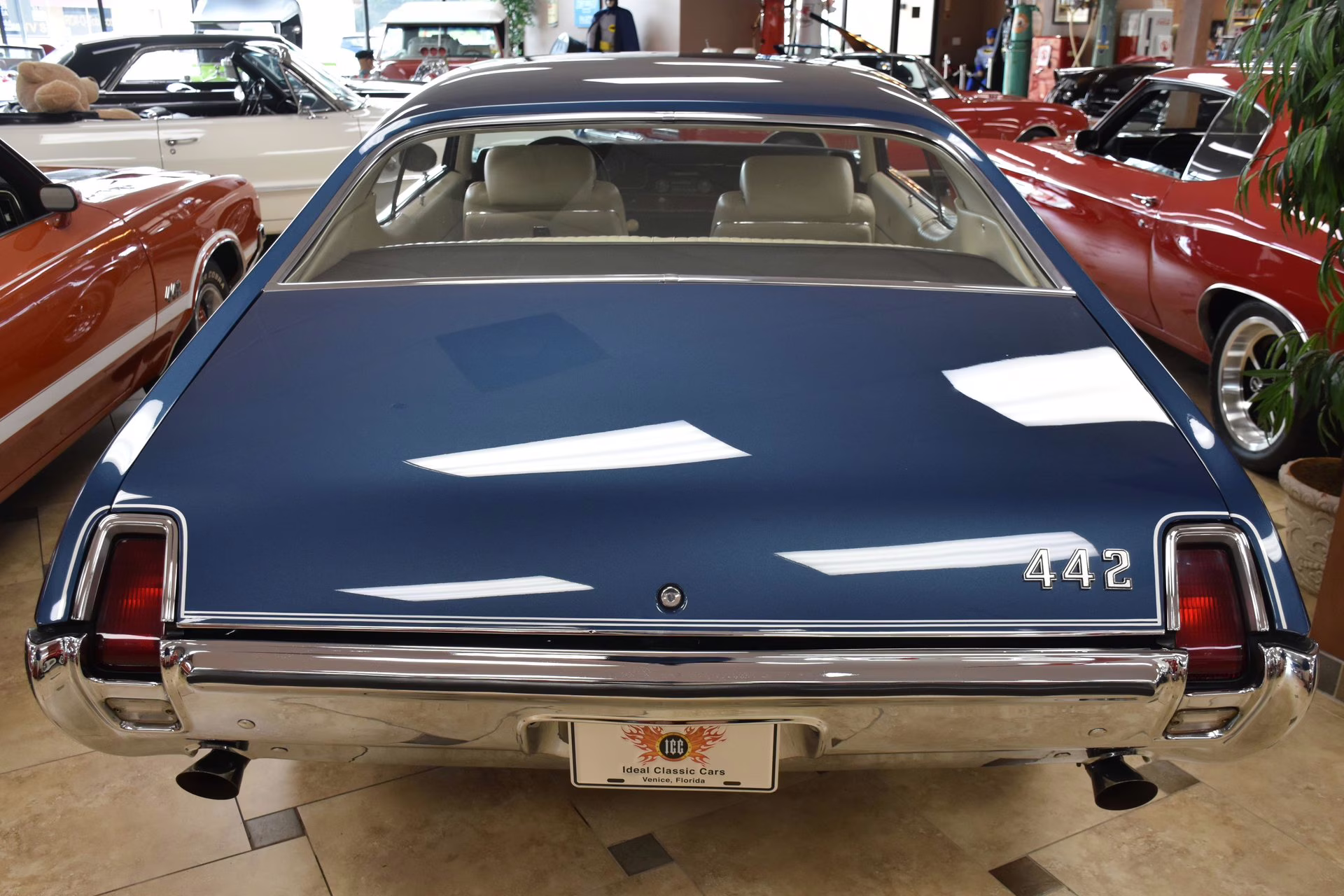 1969 Trophy Blue w/ White Stripes Oldsmobile 442