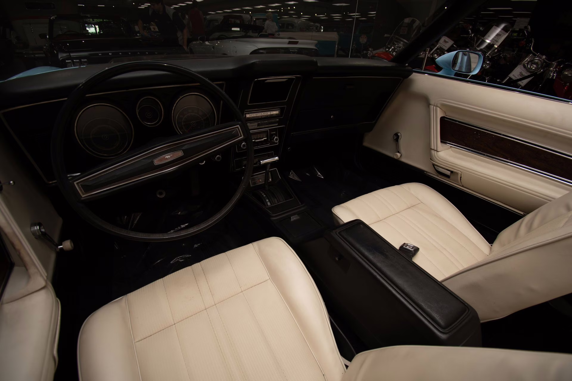 1973 Light Blue Ford Mustang