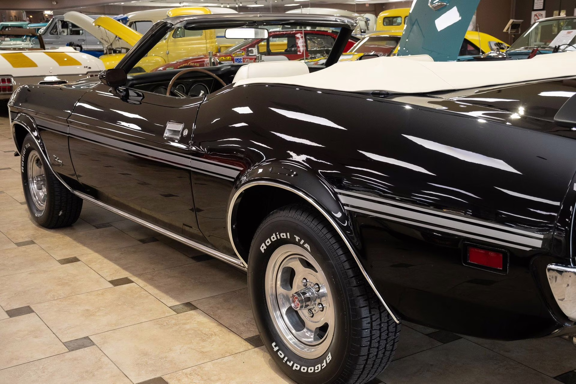 1973 Black Ford Mustang