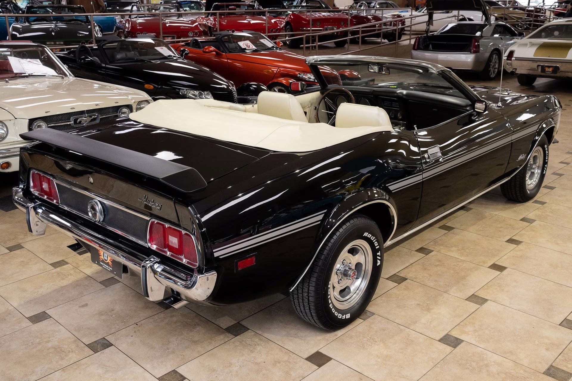 1973 Black Ford Mustang