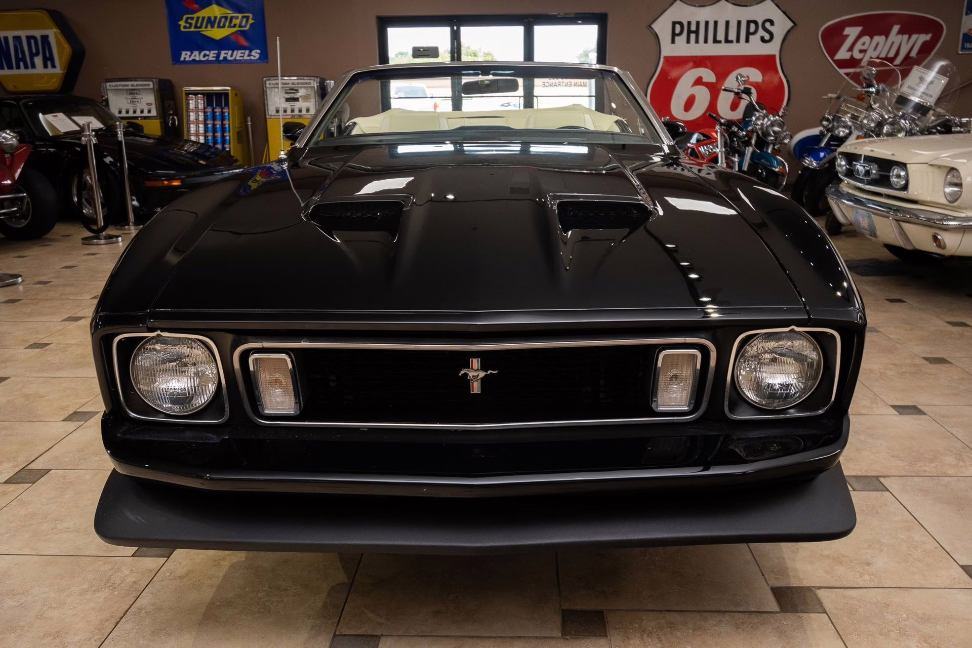 1973 Black Ford Mustang
