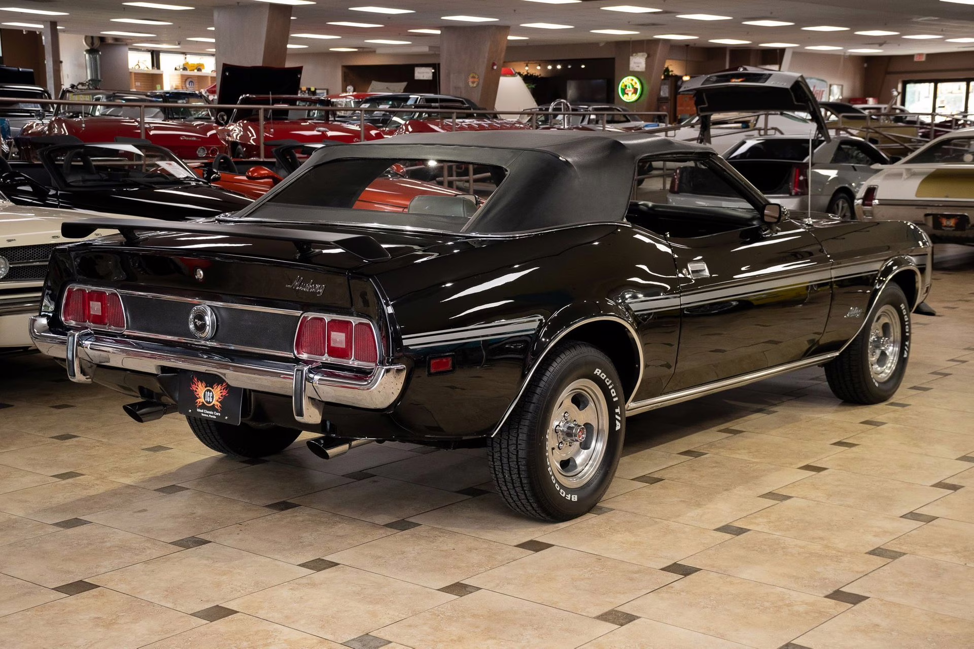 1973 Black Ford Mustang