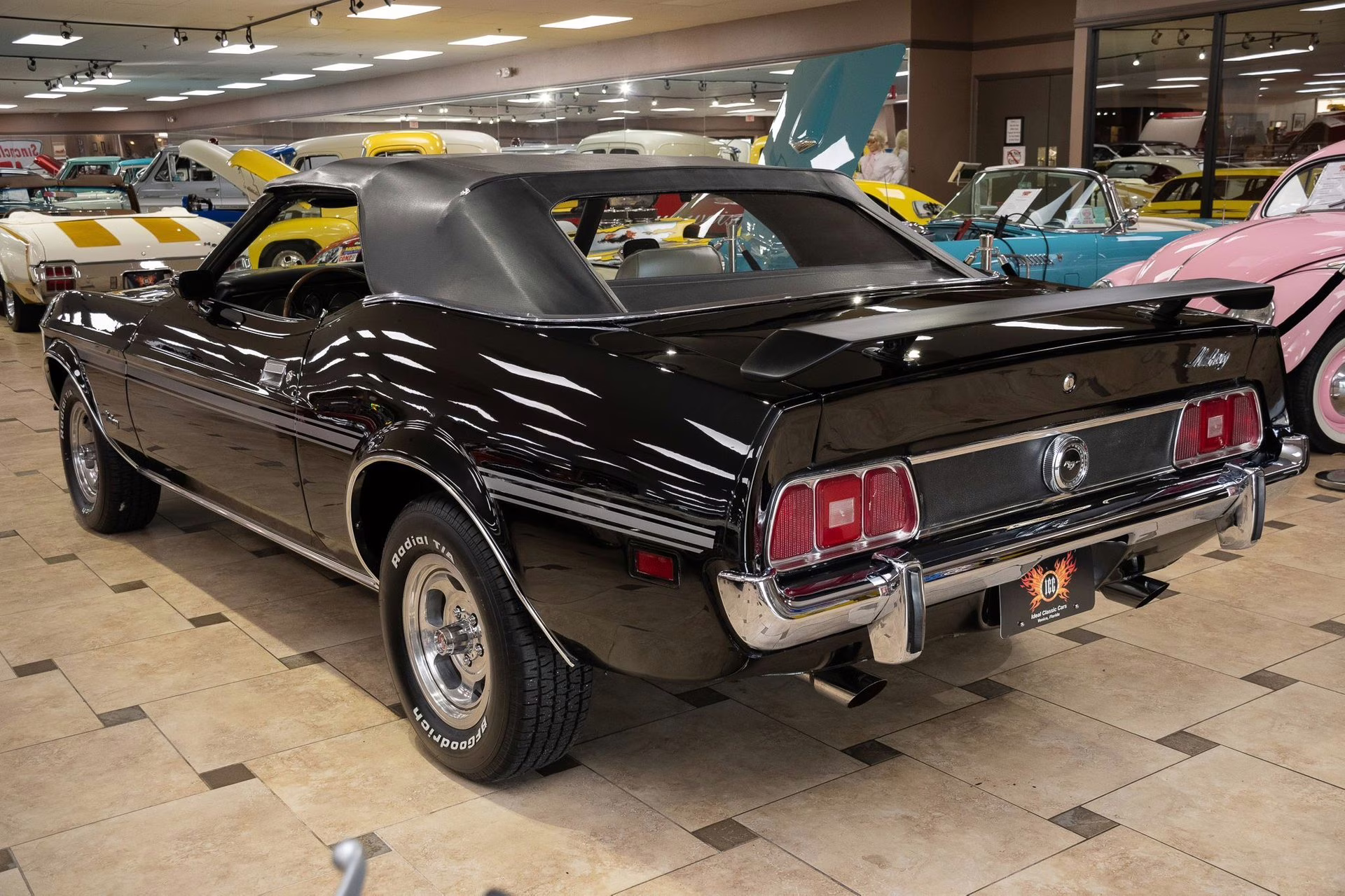 1973 Black Ford Mustang
