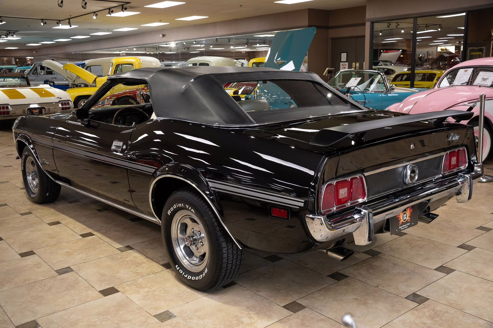 1973 Black Ford Mustang