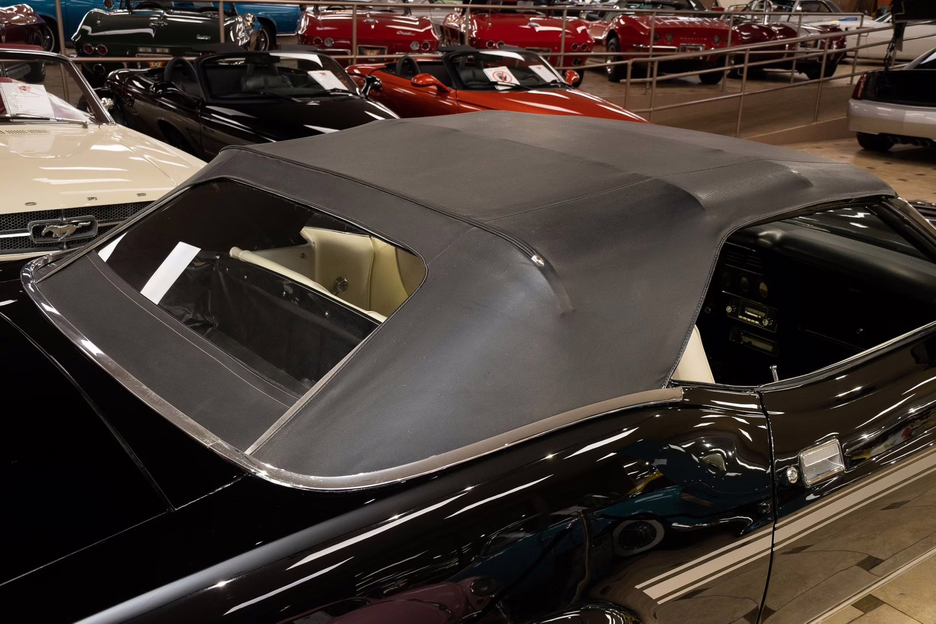 1973 Black Ford Mustang