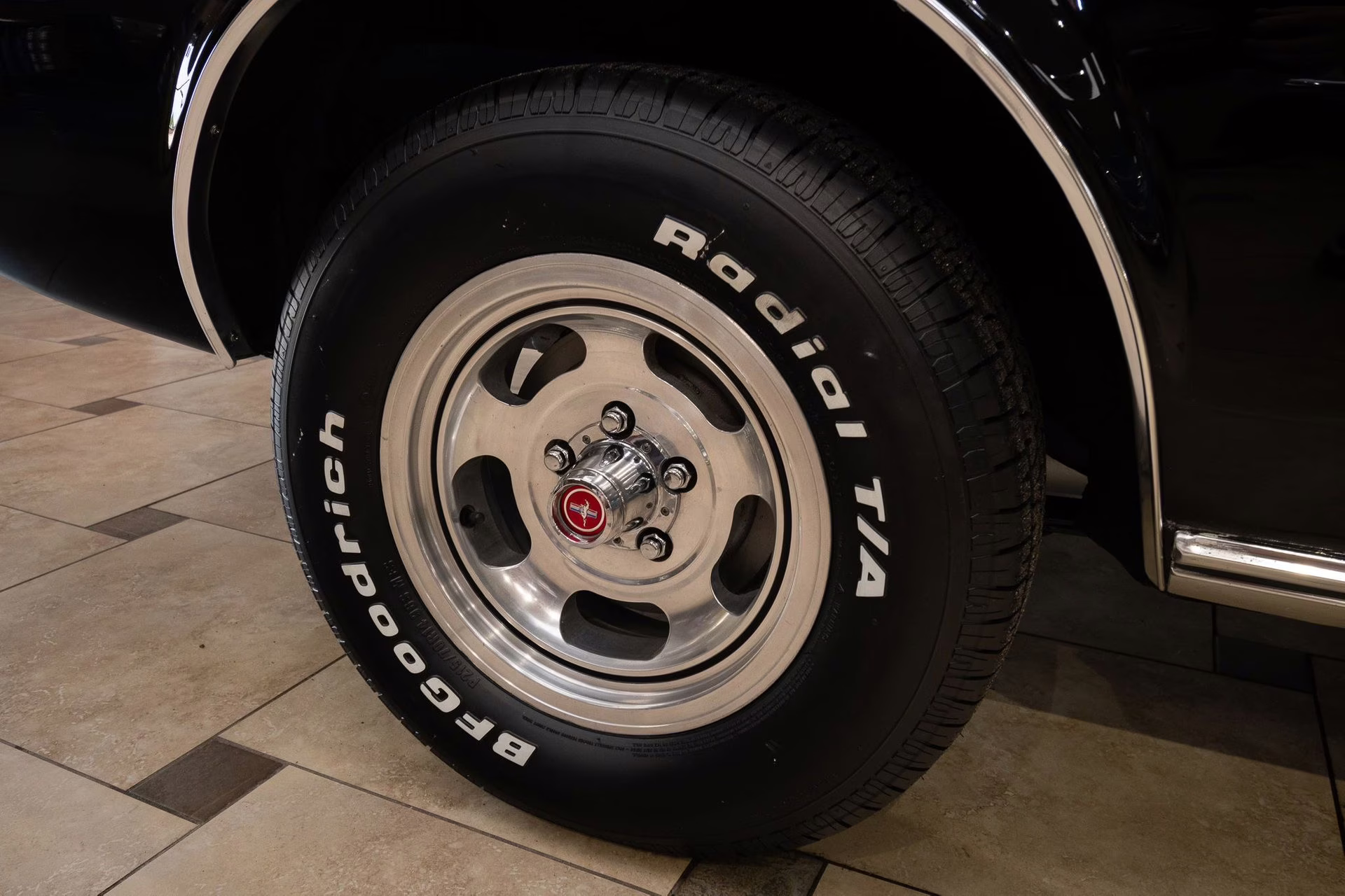 1973 Black Ford Mustang