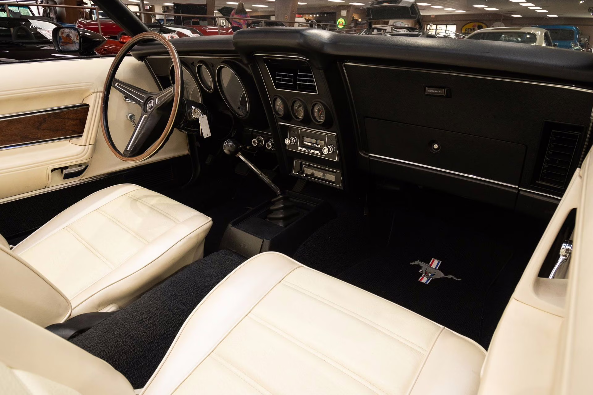 1973 Black Ford Mustang