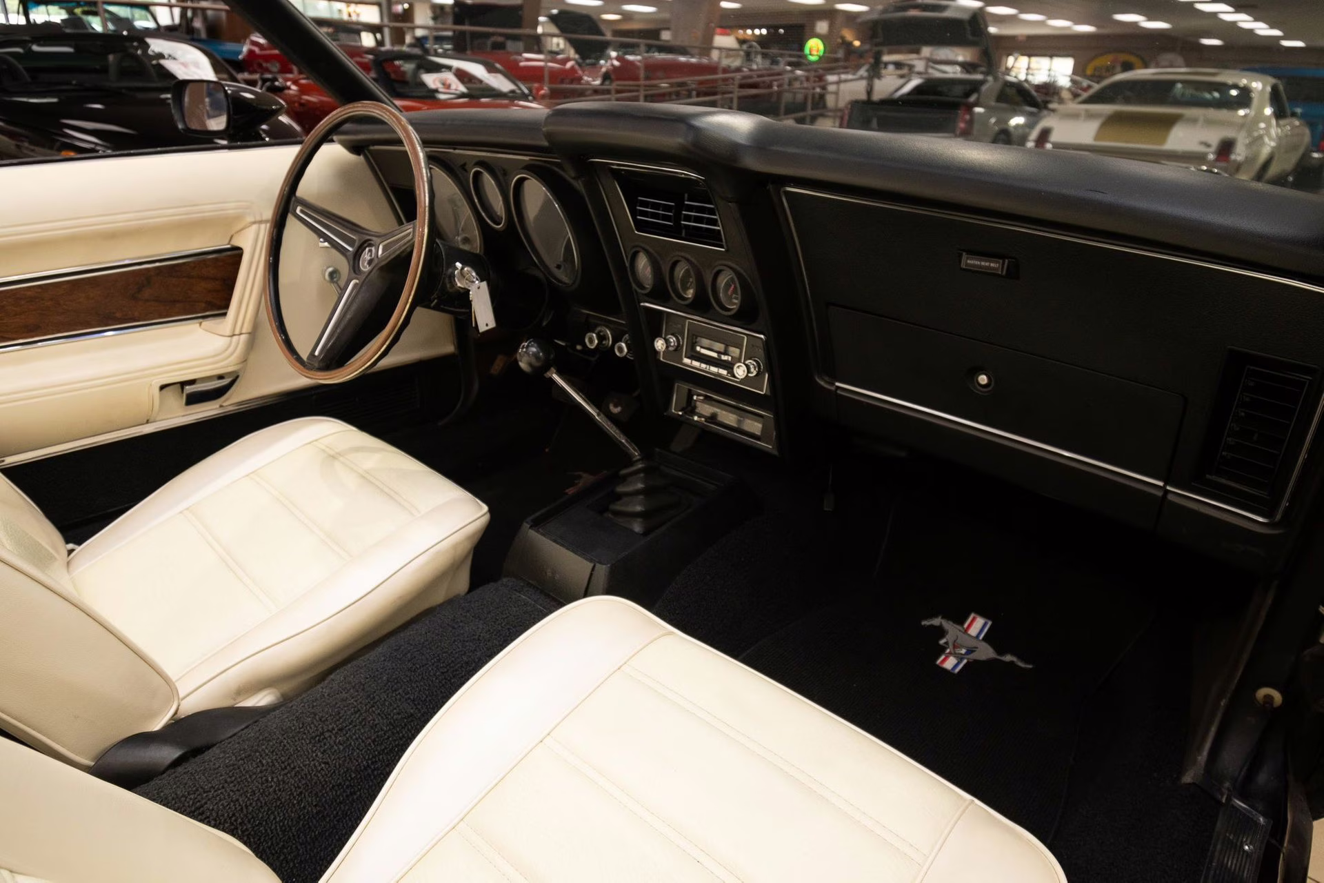 1973 Black Ford Mustang