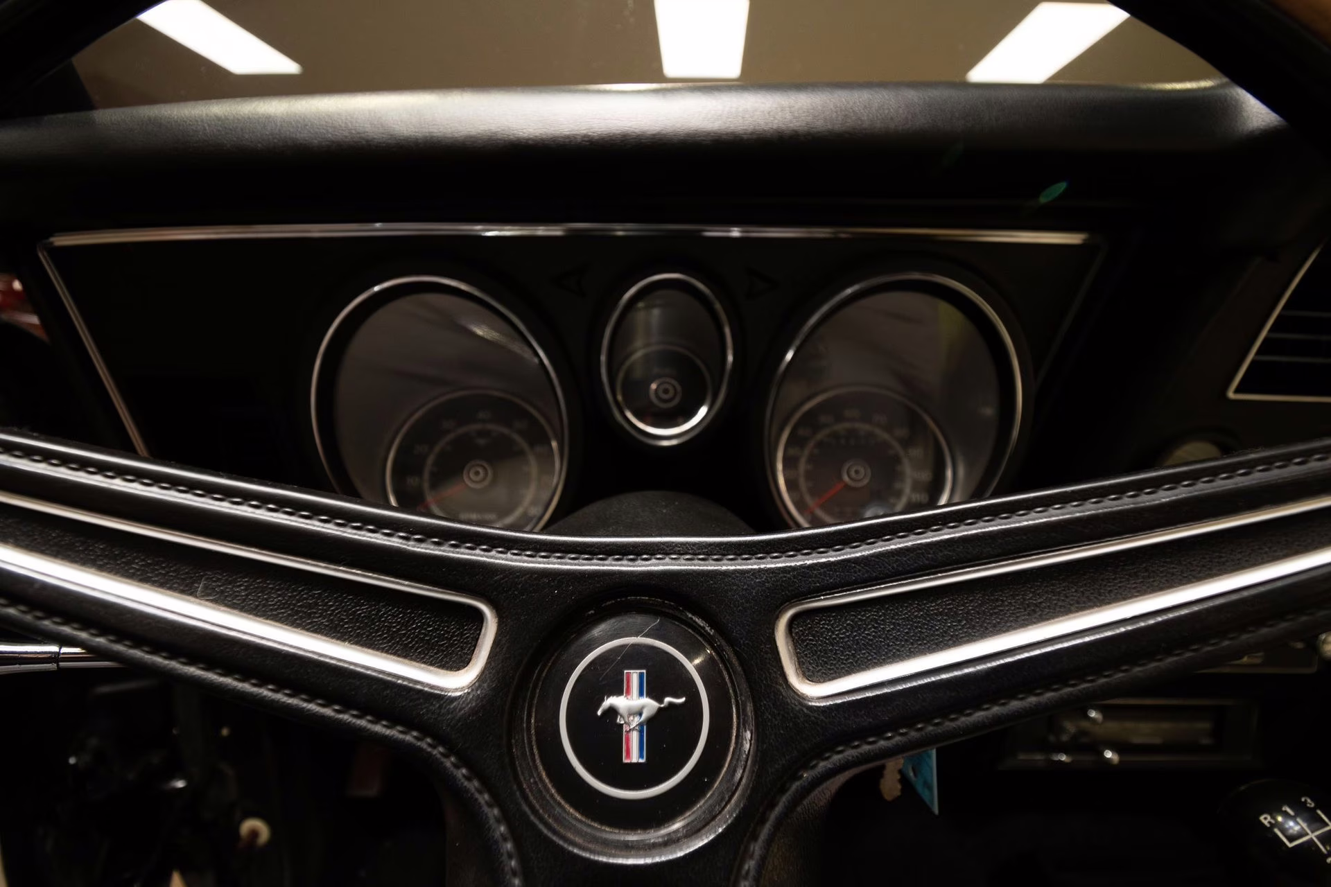 1973 Black Ford Mustang