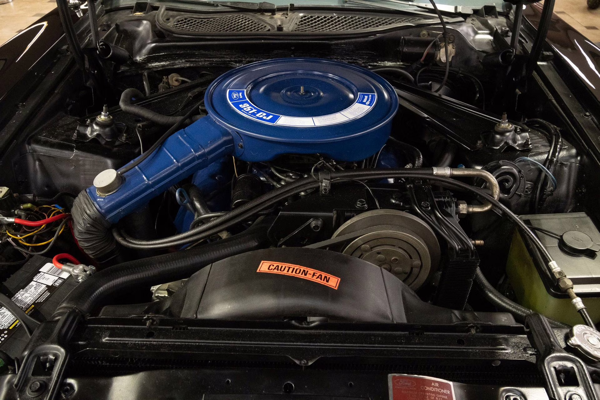 1973 Black Ford Mustang