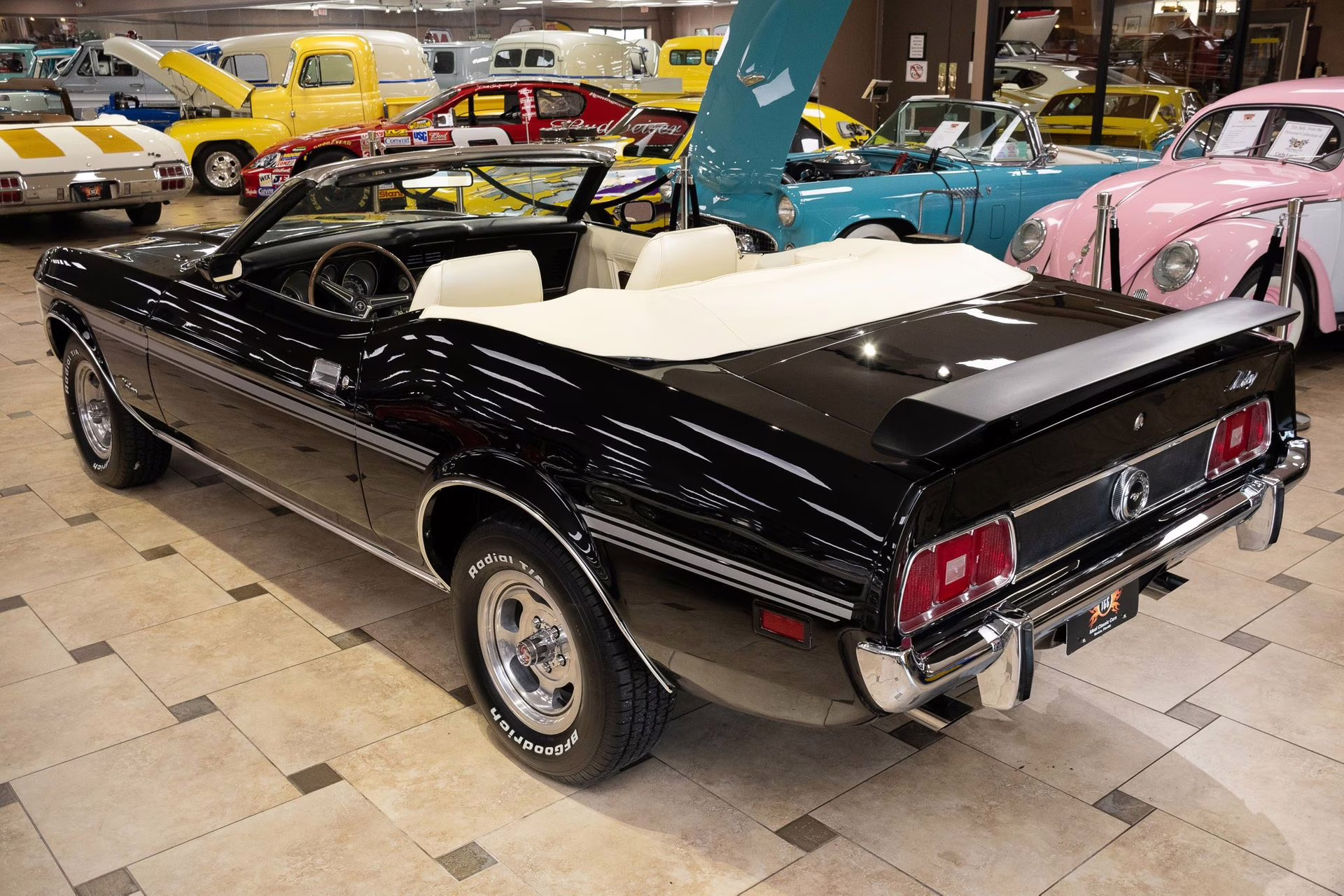 1973 Black Ford Mustang