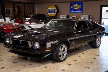 1973 Black Ford Mustang