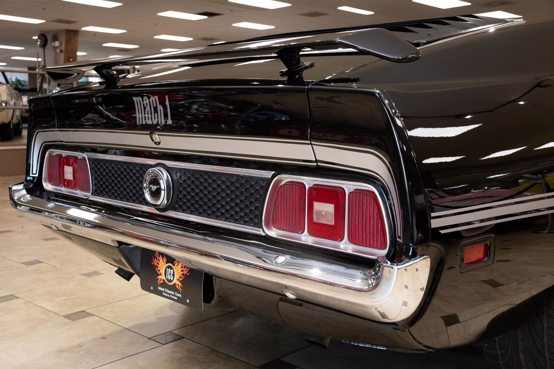 1973 Black Ford Mustang