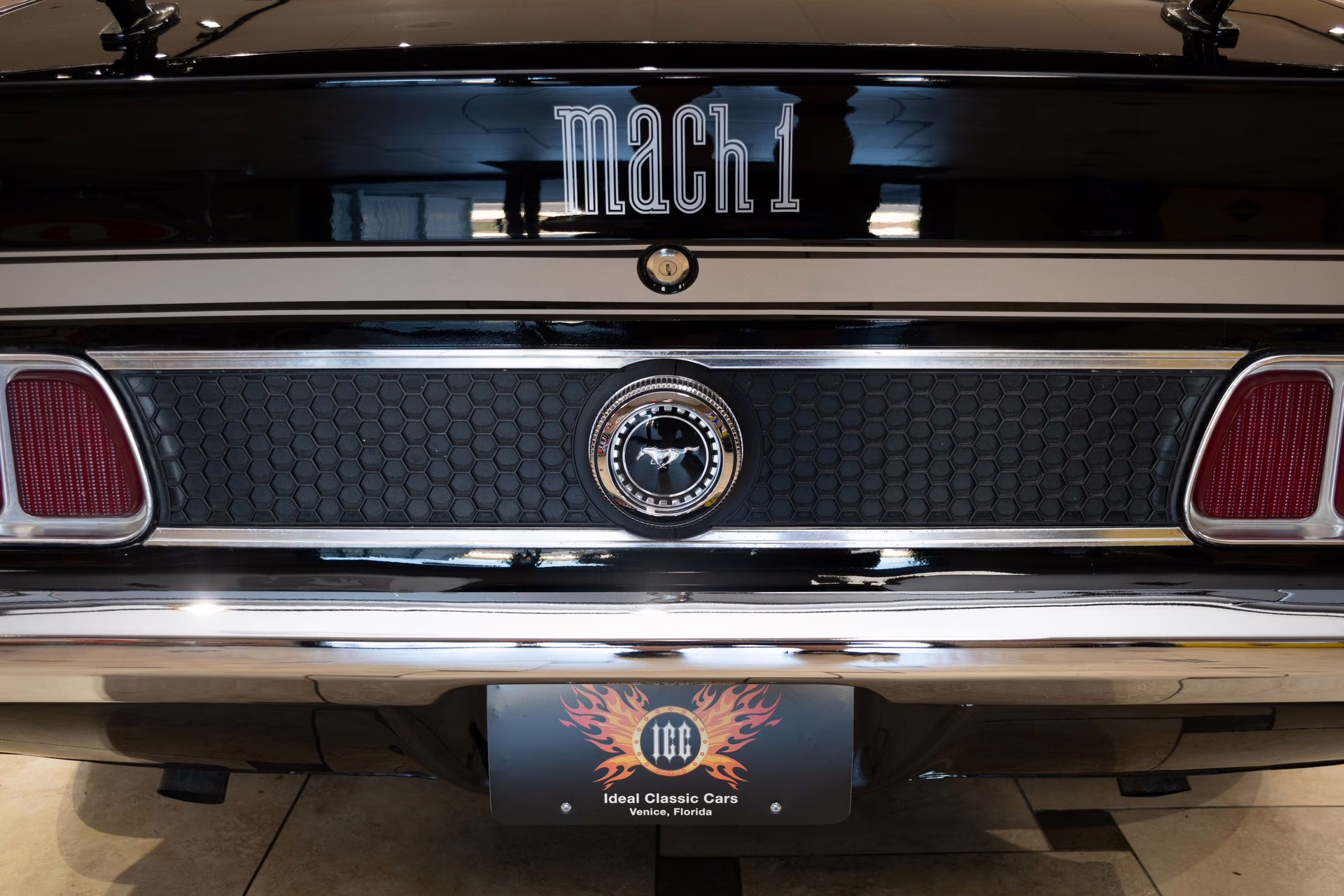 1973 Black Ford Mustang