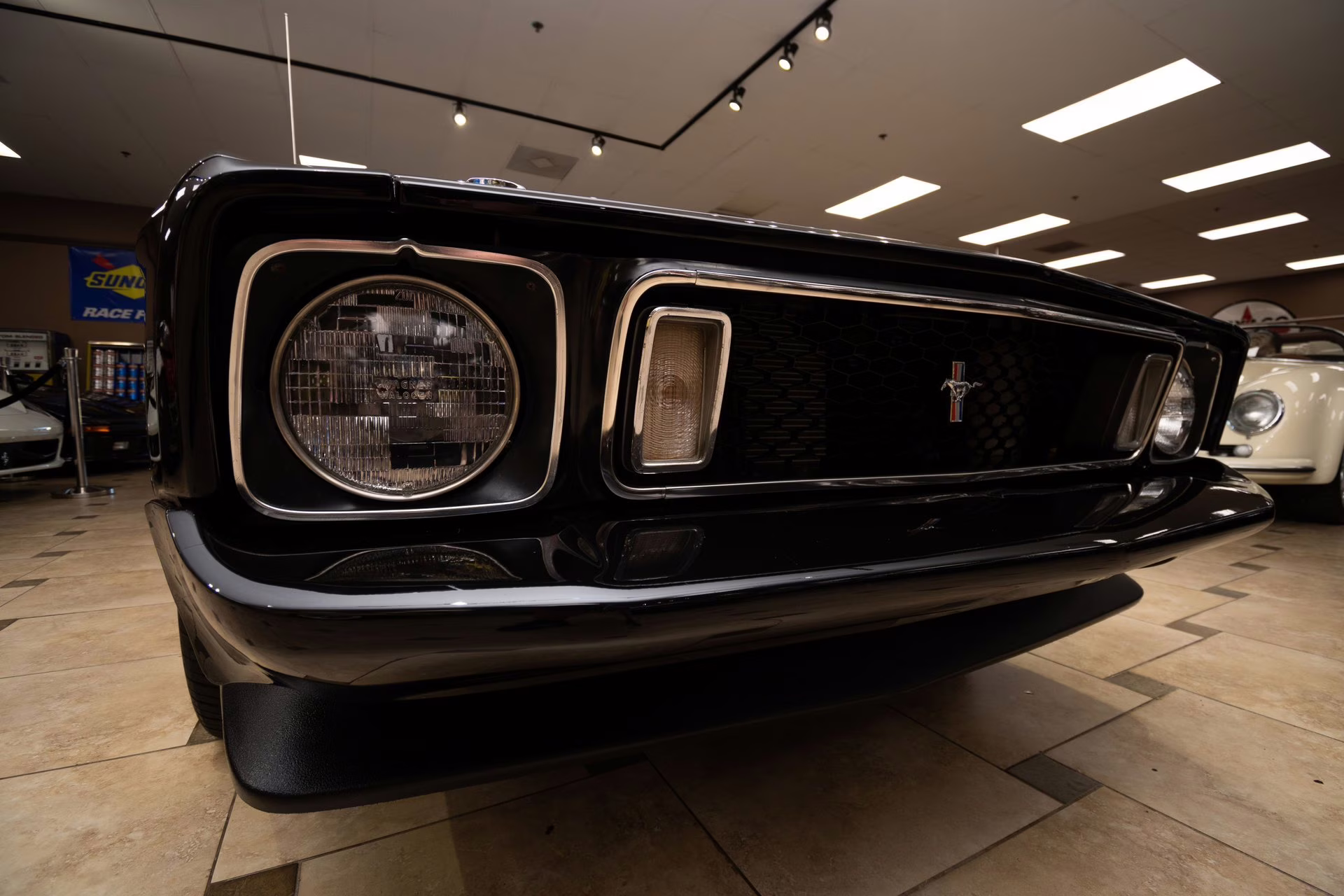 1973 Black Ford Mustang