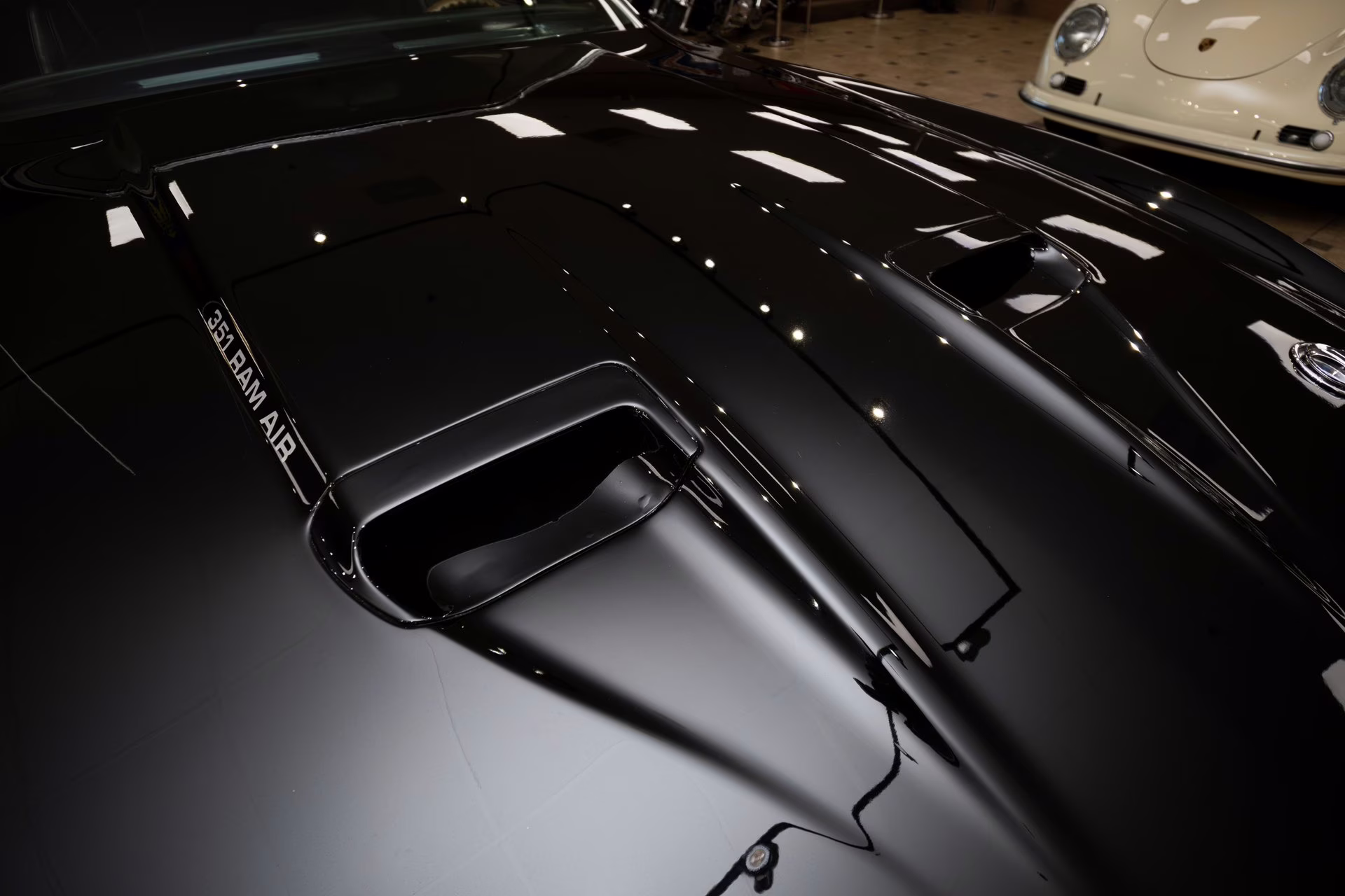 1973 Black Ford Mustang