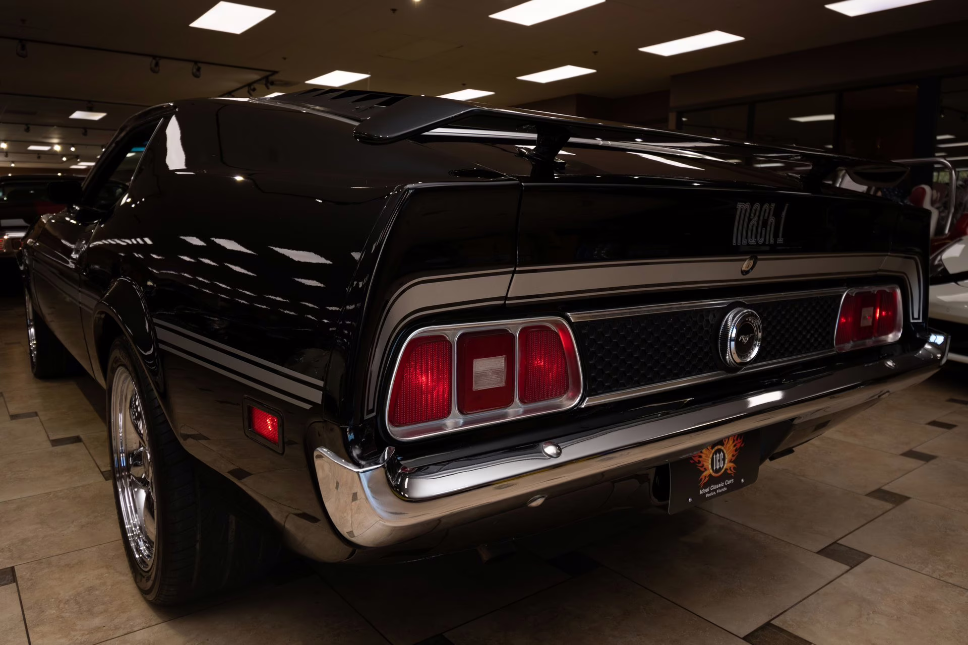 1973 Black Ford Mustang