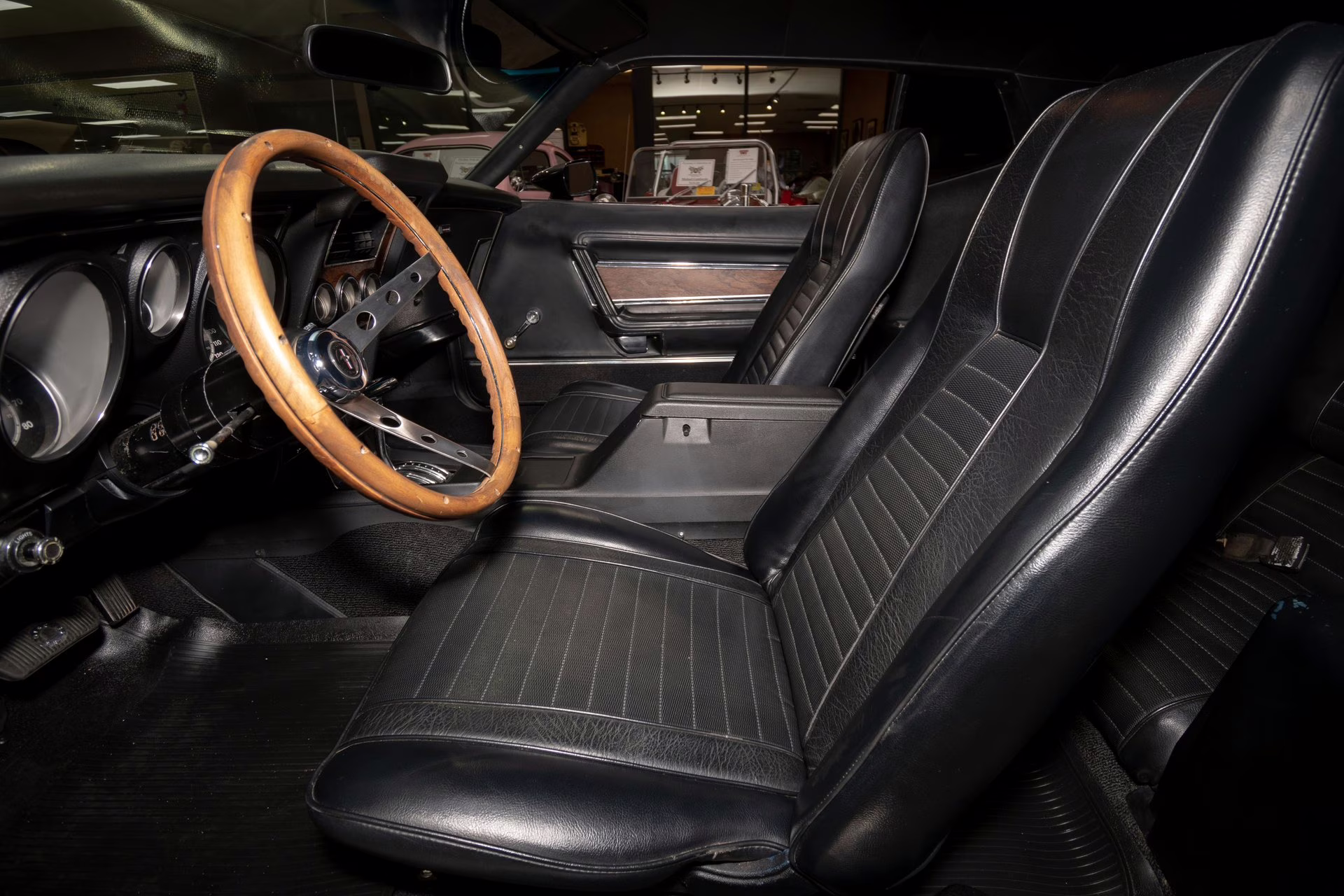 1973 Black Ford Mustang