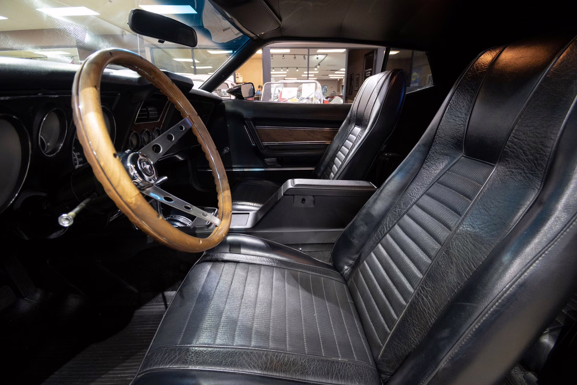 1973 Black Ford Mustang