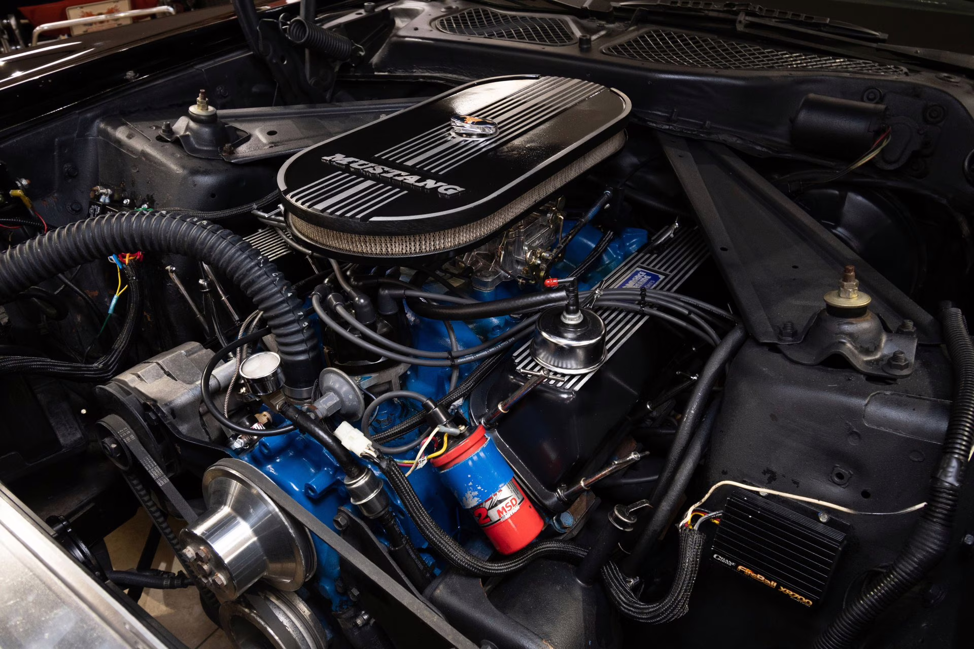 1973 Black Ford Mustang