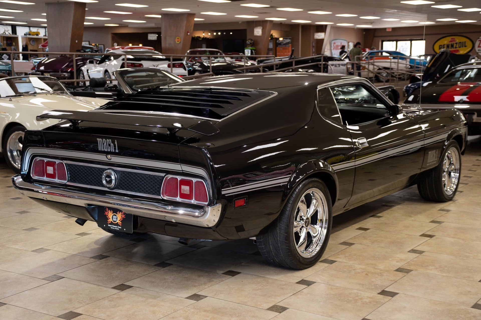 1973 Black Ford Mustang