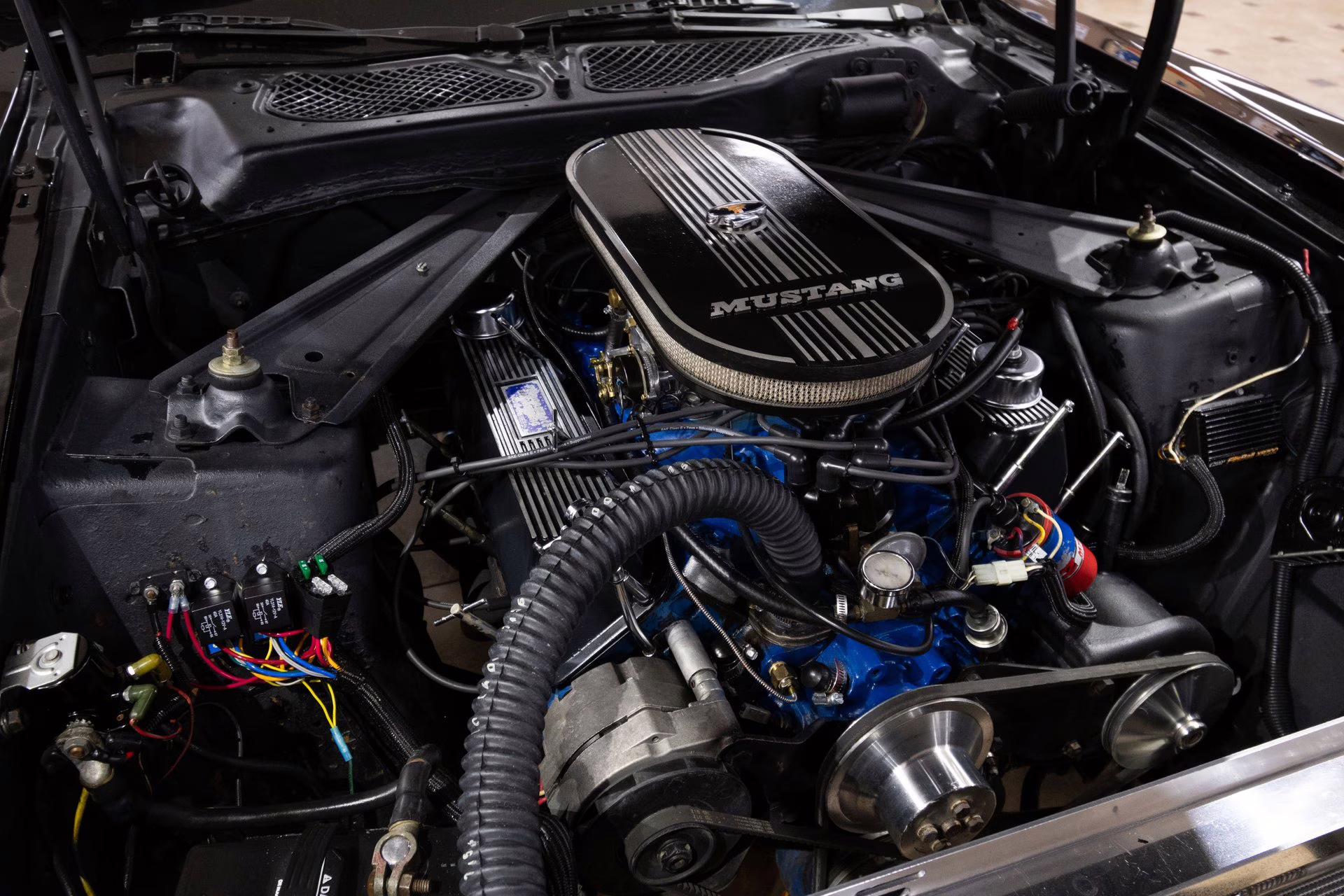 1973 Black Ford Mustang