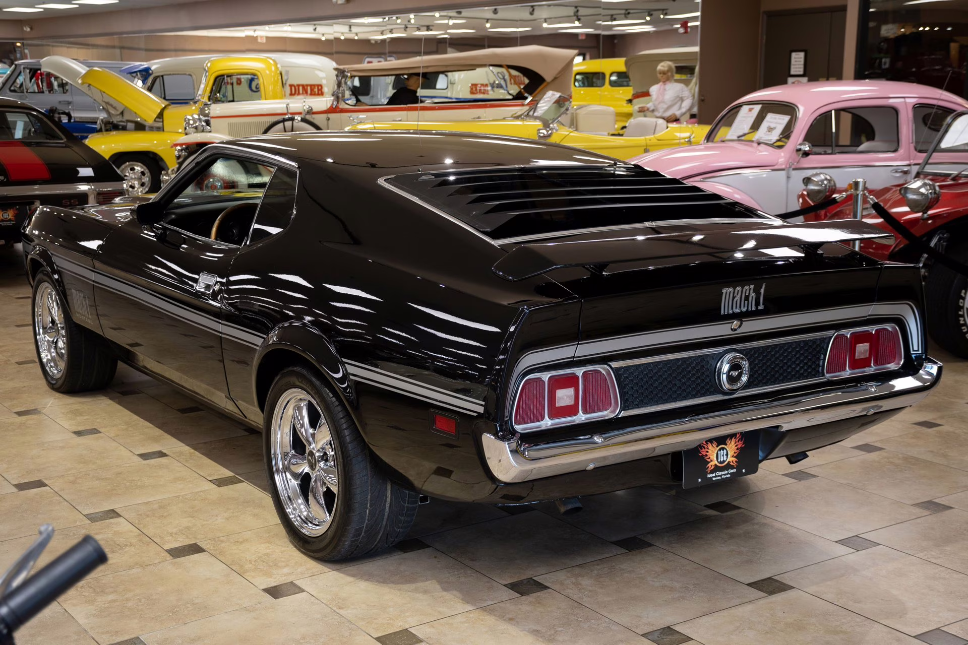 1973 Black Ford Mustang