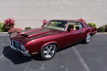1972 Maroon Metallic Oldsmobile 442