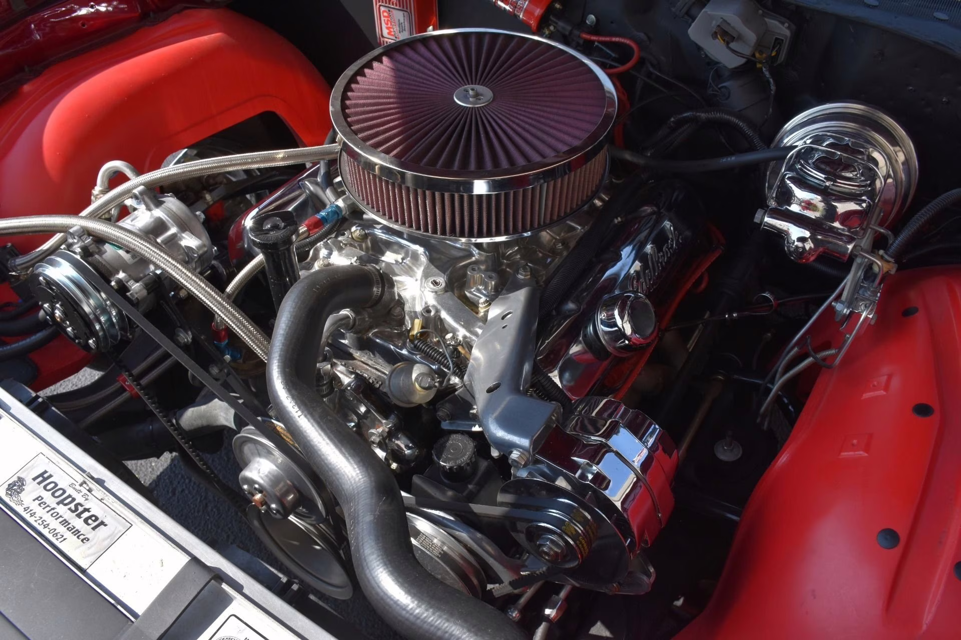 1972 Maroon Metallic Oldsmobile 442