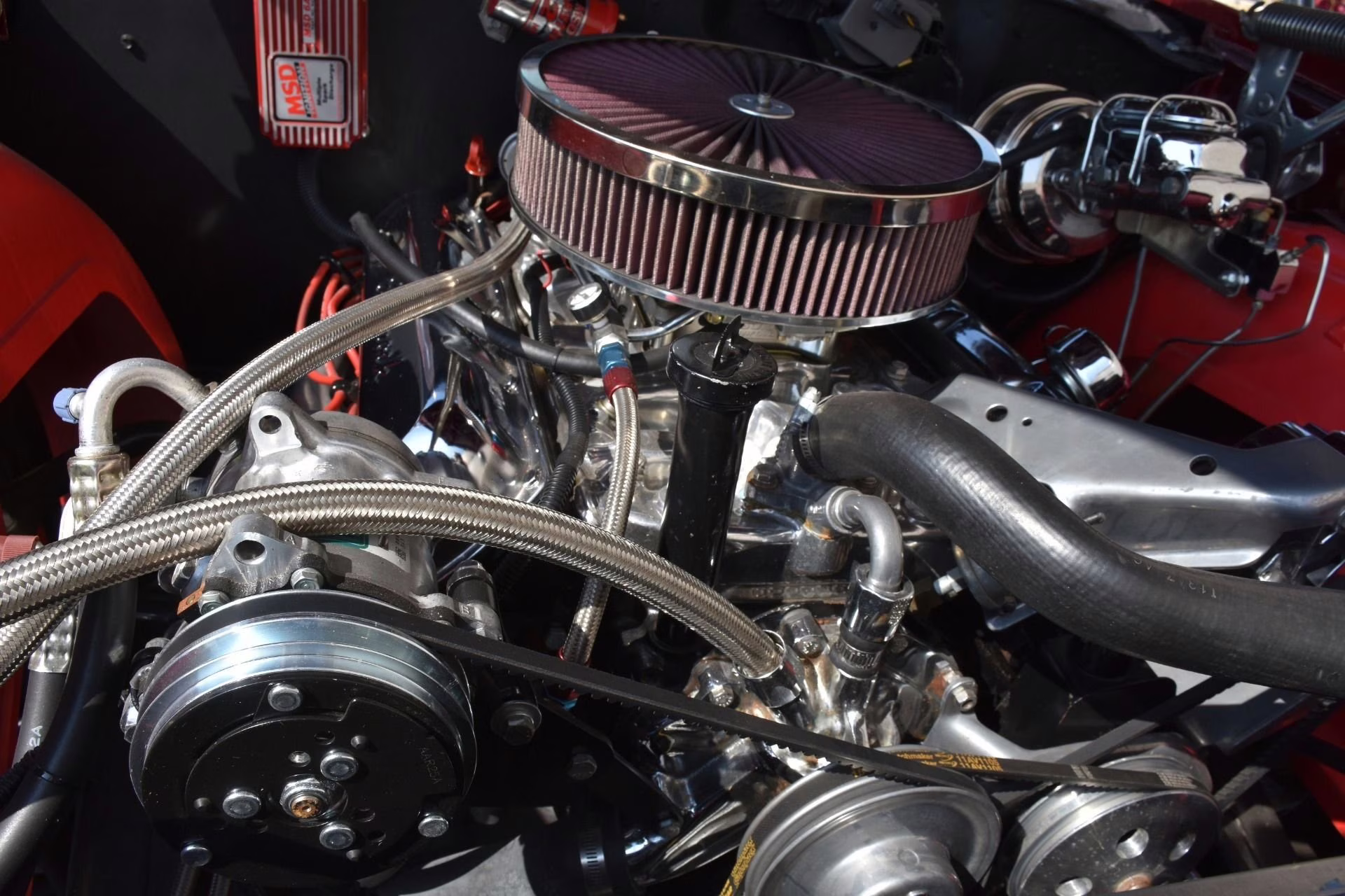 1972 Maroon Metallic Oldsmobile 442