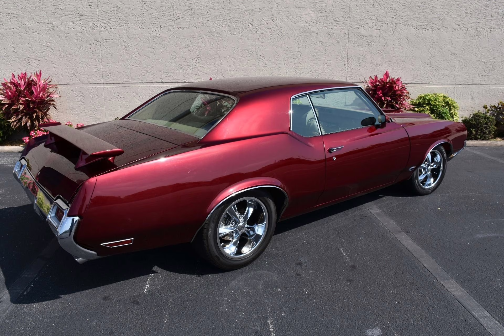 1972 Maroon Metallic Oldsmobile 442