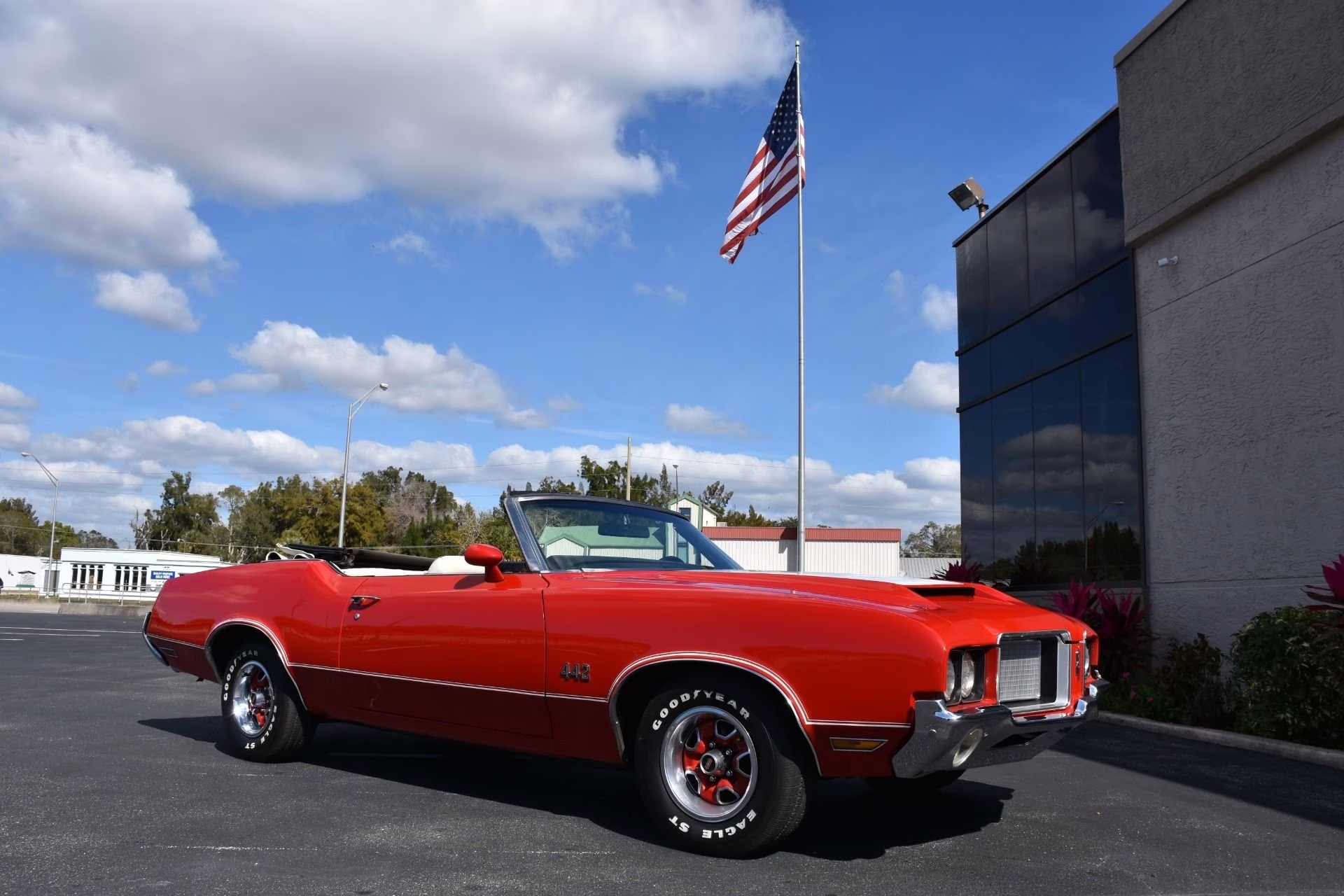1972 Matador Red Oldsmobile 442