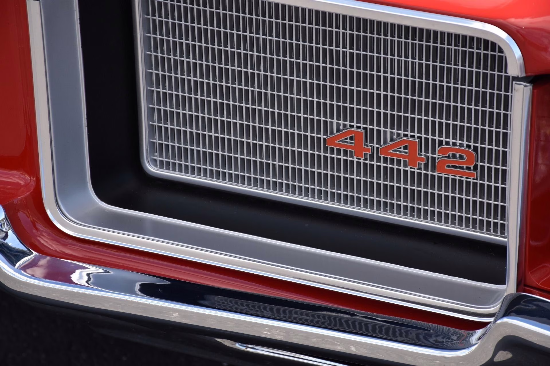 1972 Matador Red Oldsmobile 442