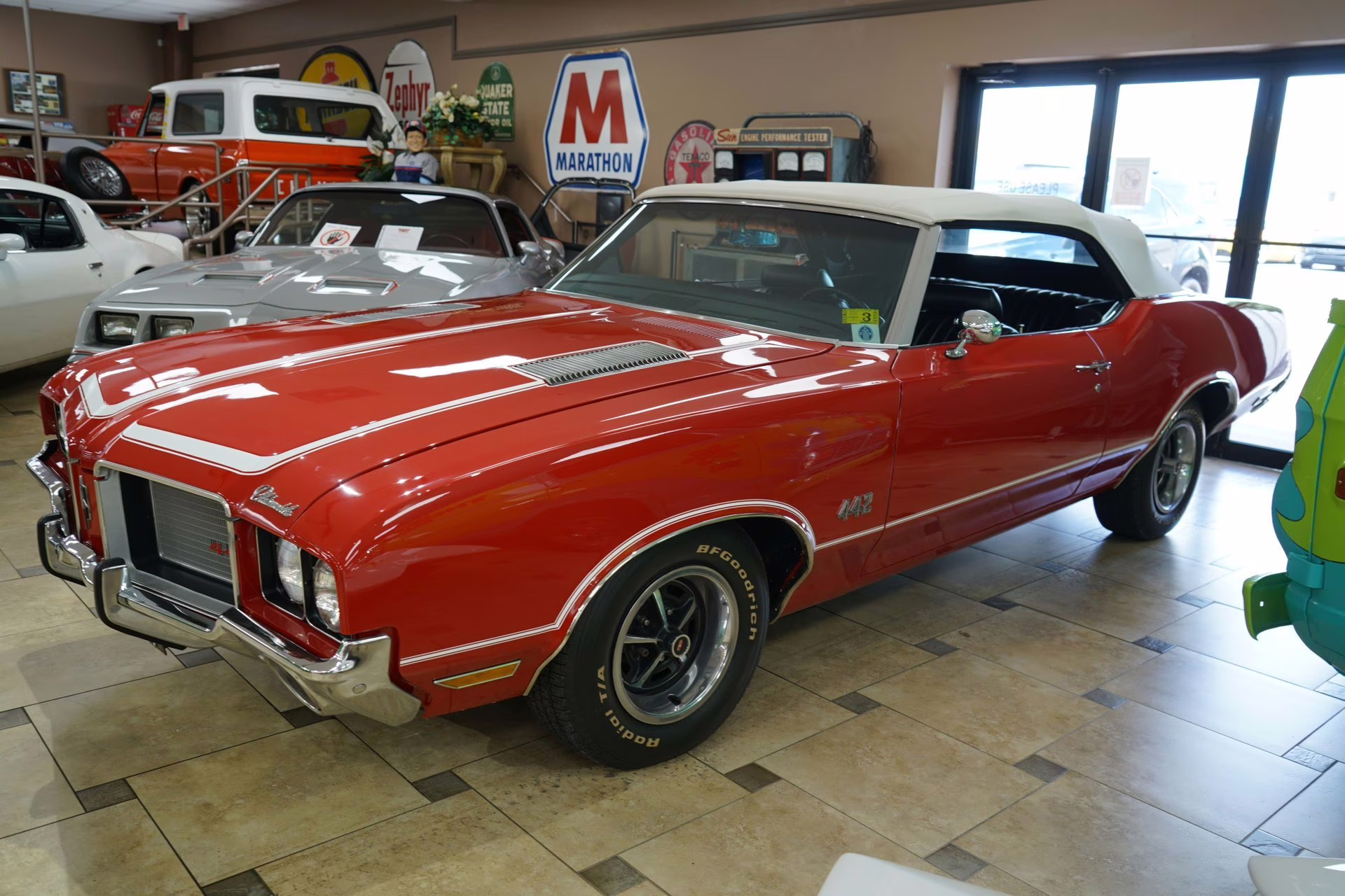 1972 Matador Red Oldsmobile 442