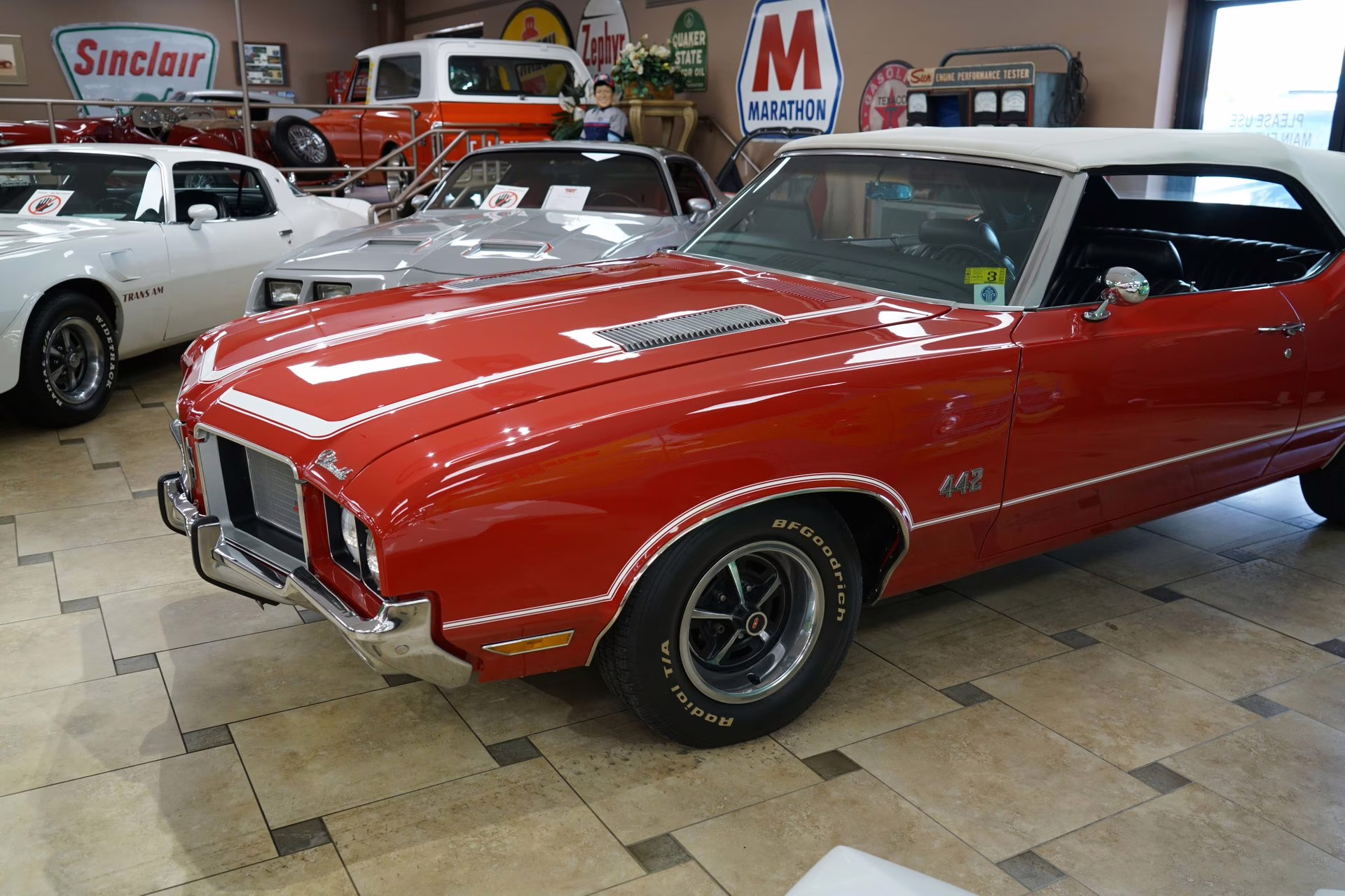 1972 Matador Red Oldsmobile 442