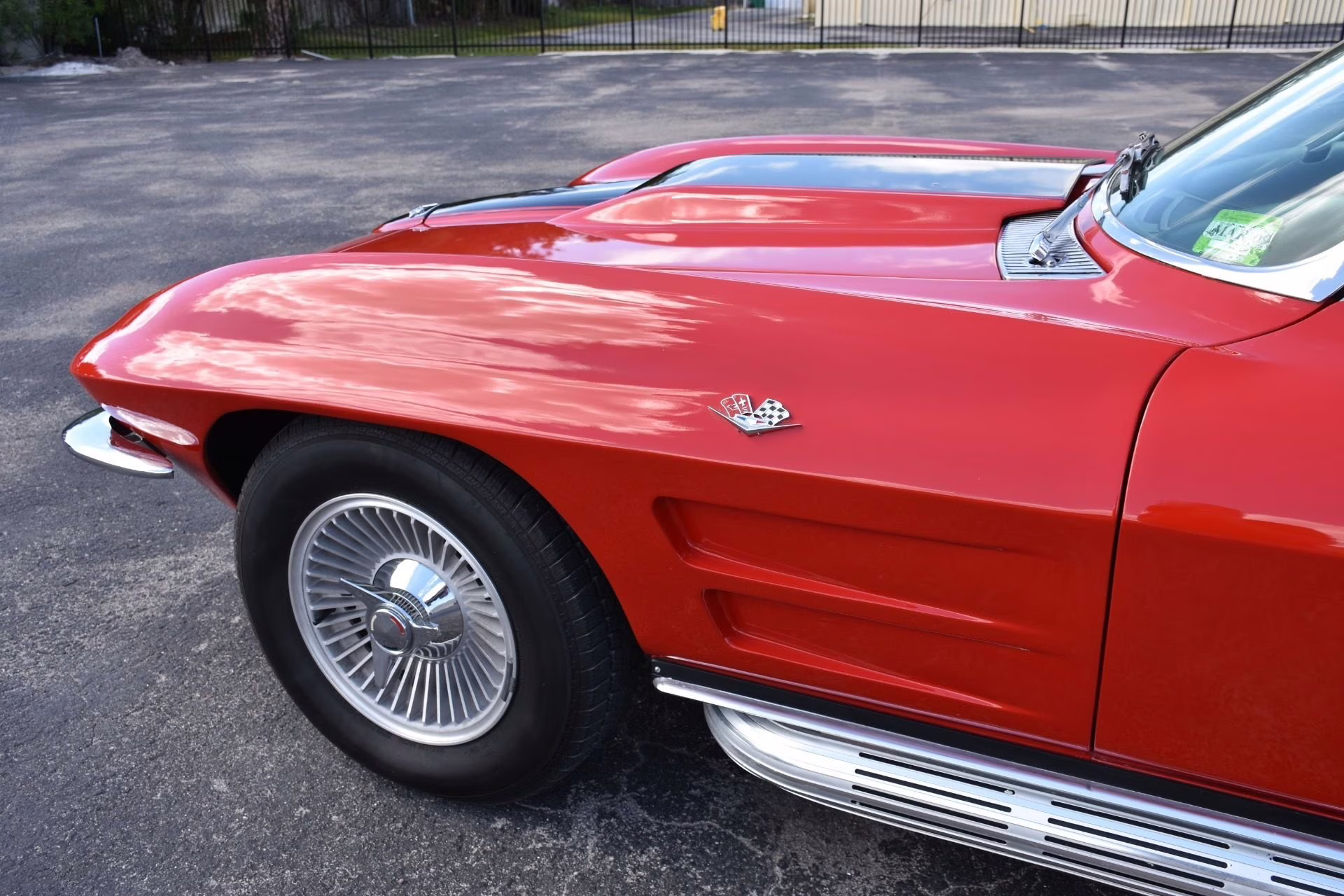 1964 Red Chevrolet Corvette Convertible