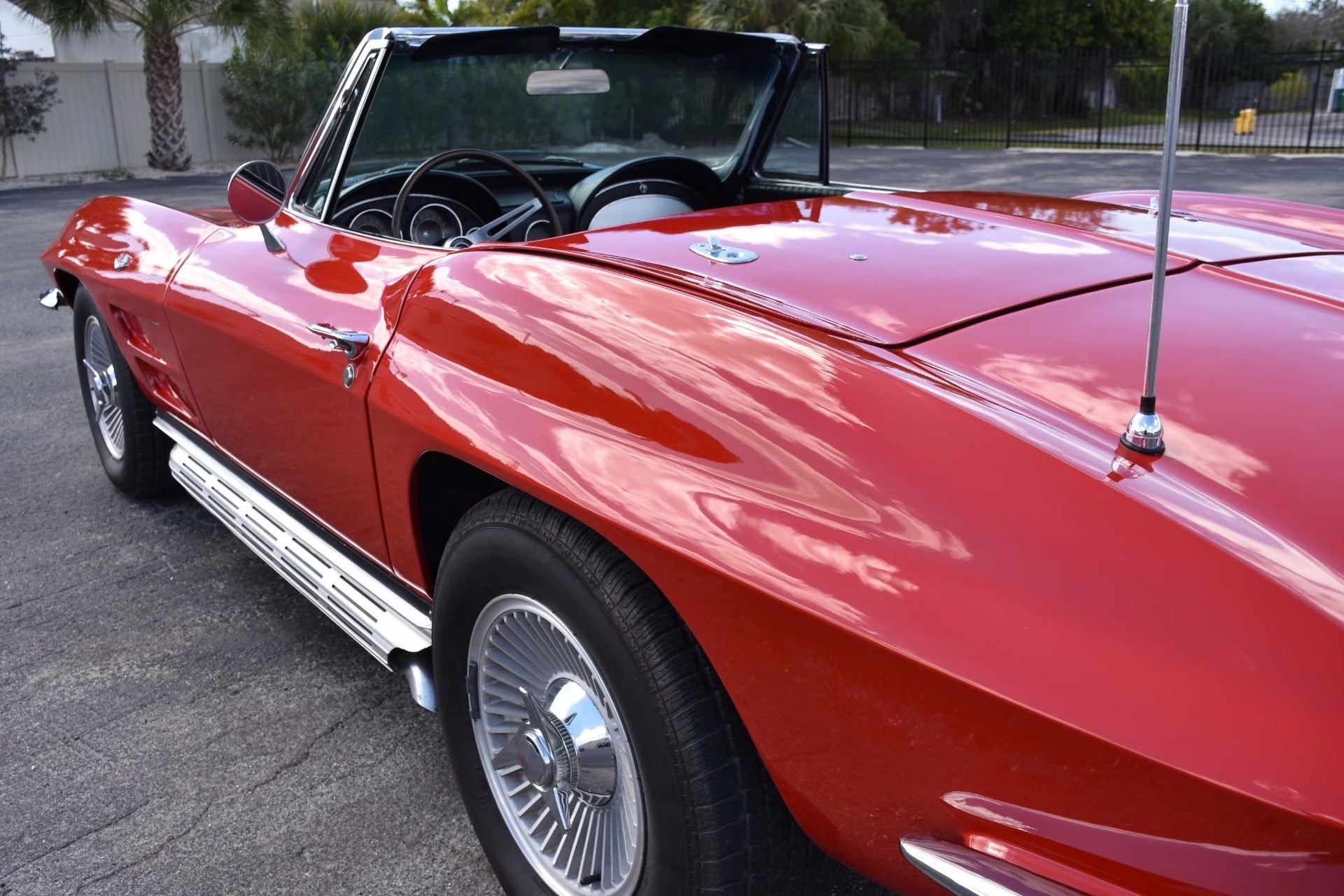 1964 Red Chevrolet Corvette Convertible