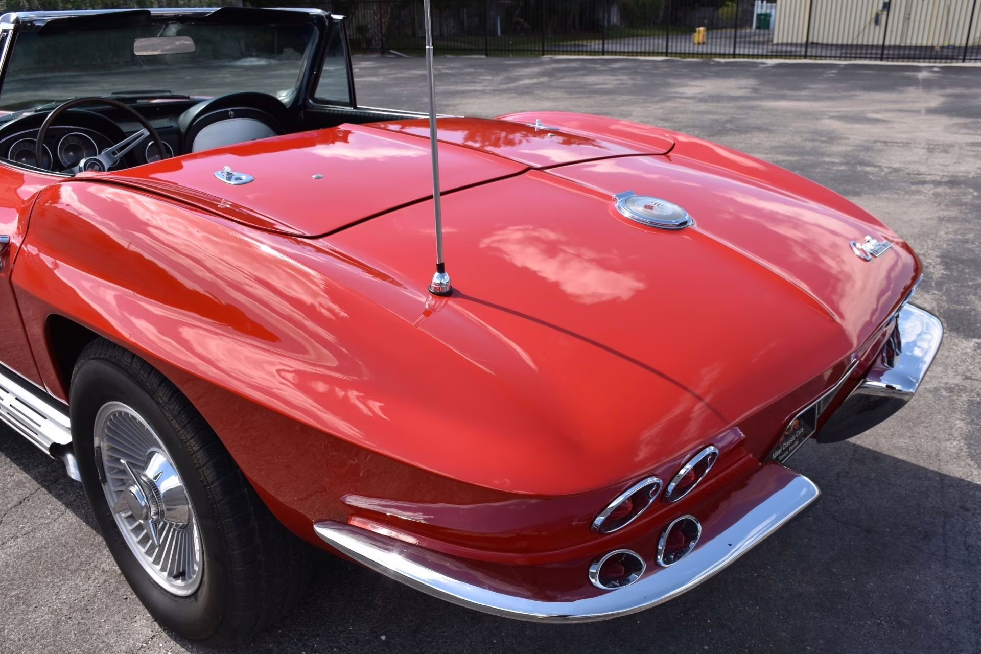 1964 Red Chevrolet Corvette Convertible