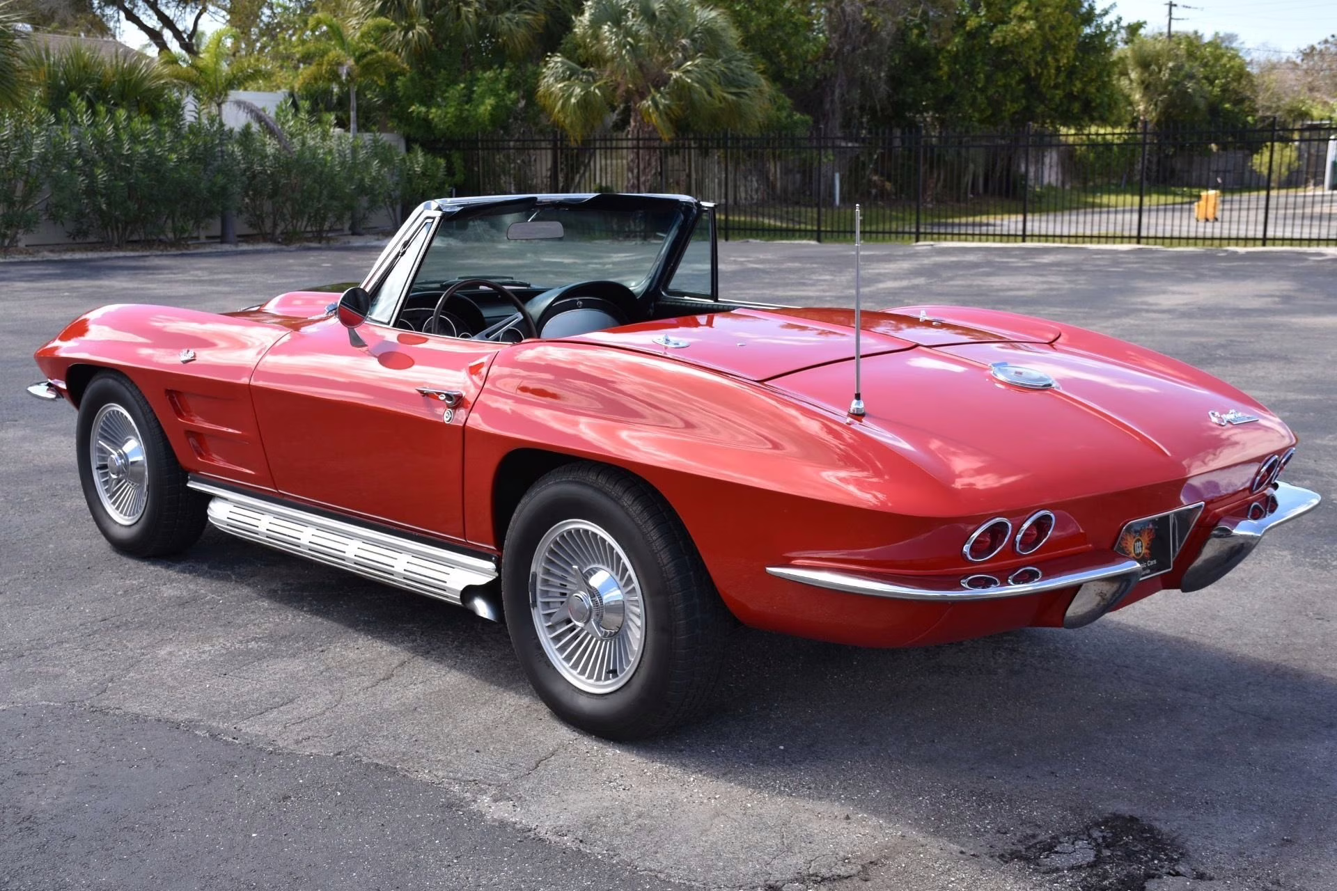 1964 Red Chevrolet Corvette Convertible