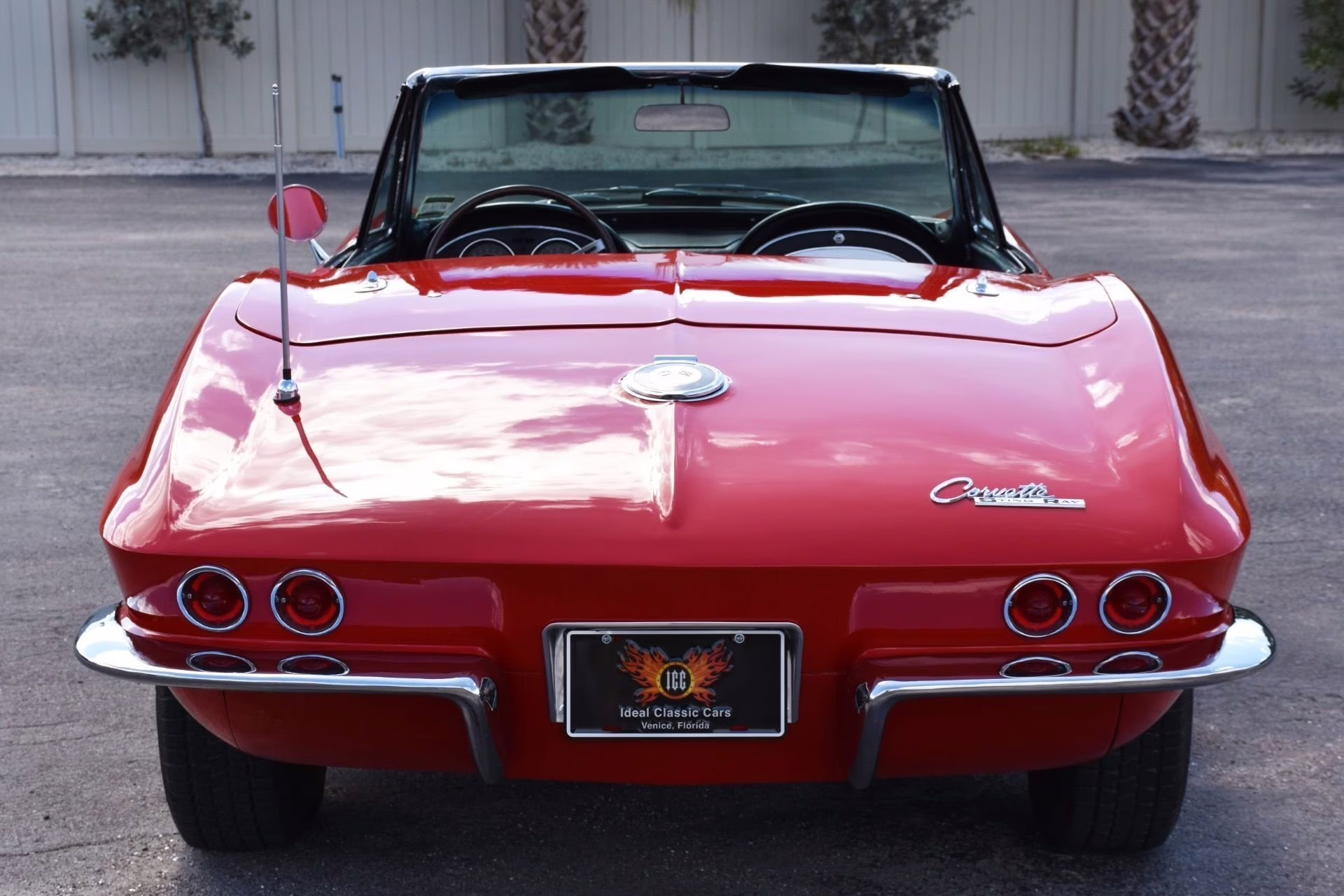 1964 Red Chevrolet Corvette Convertible
