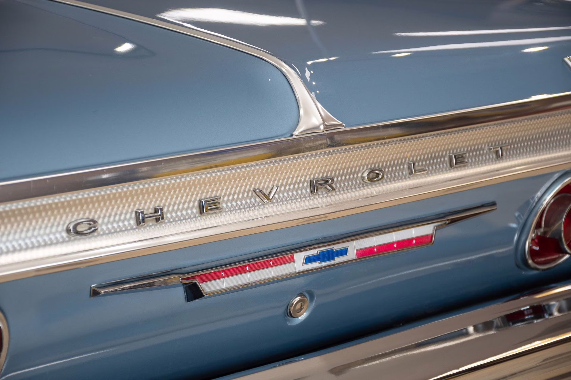 1964 Silver Blue Poly Chevrolet Impala