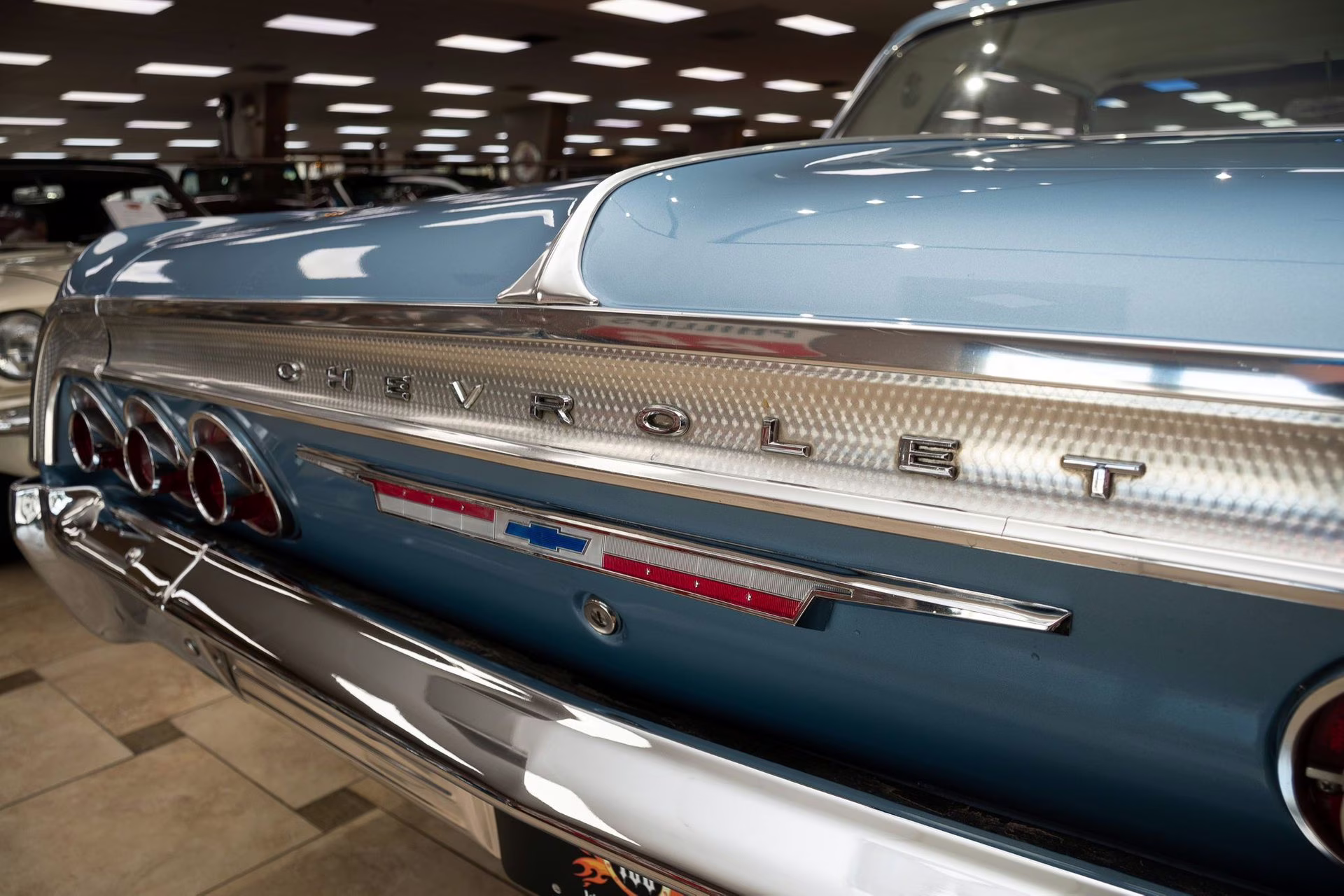 1964 Silver Blue Poly Chevrolet Impala