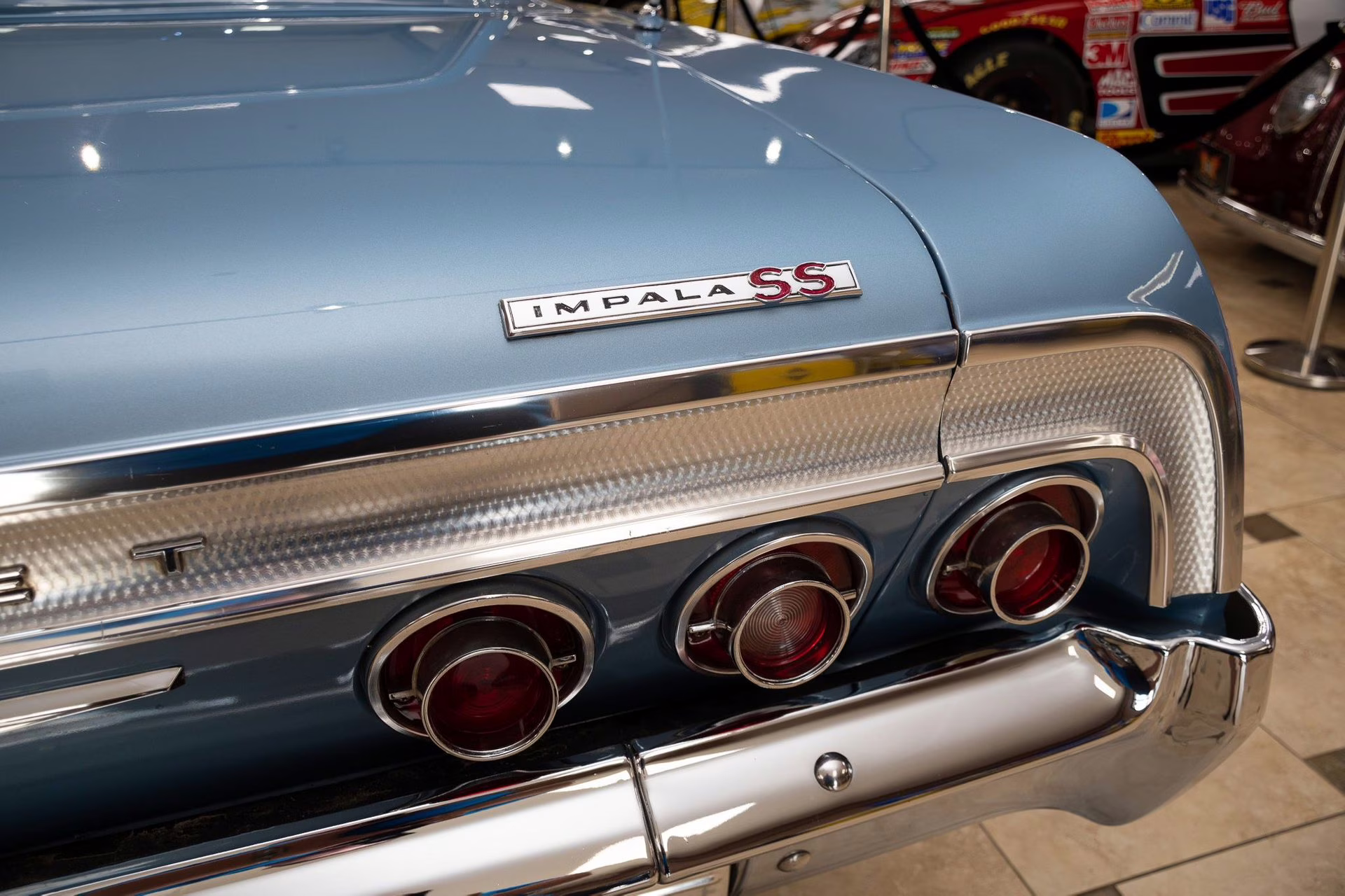 1964 Silver Blue Poly Chevrolet Impala