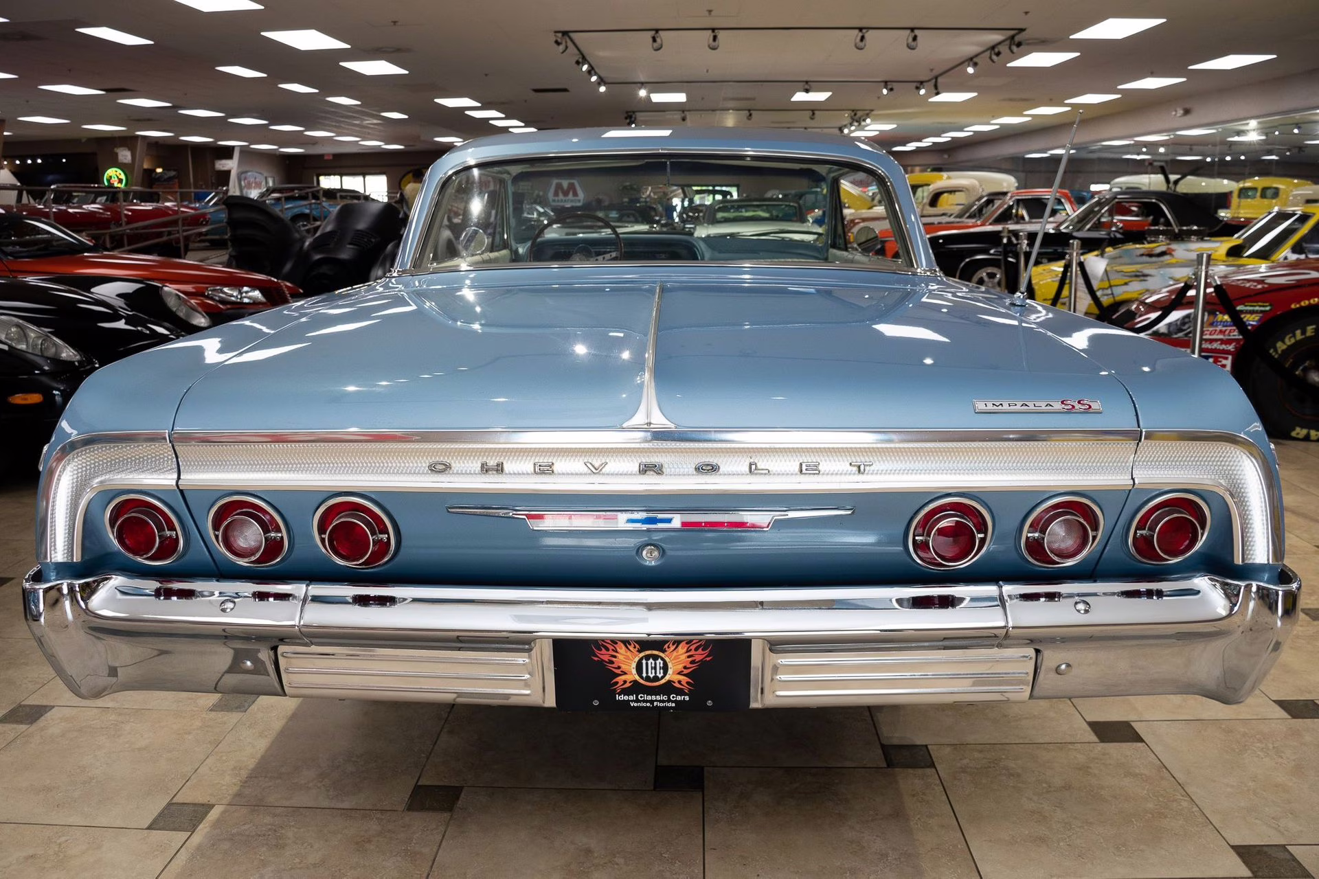 1964 Silver Blue Poly Chevrolet Impala