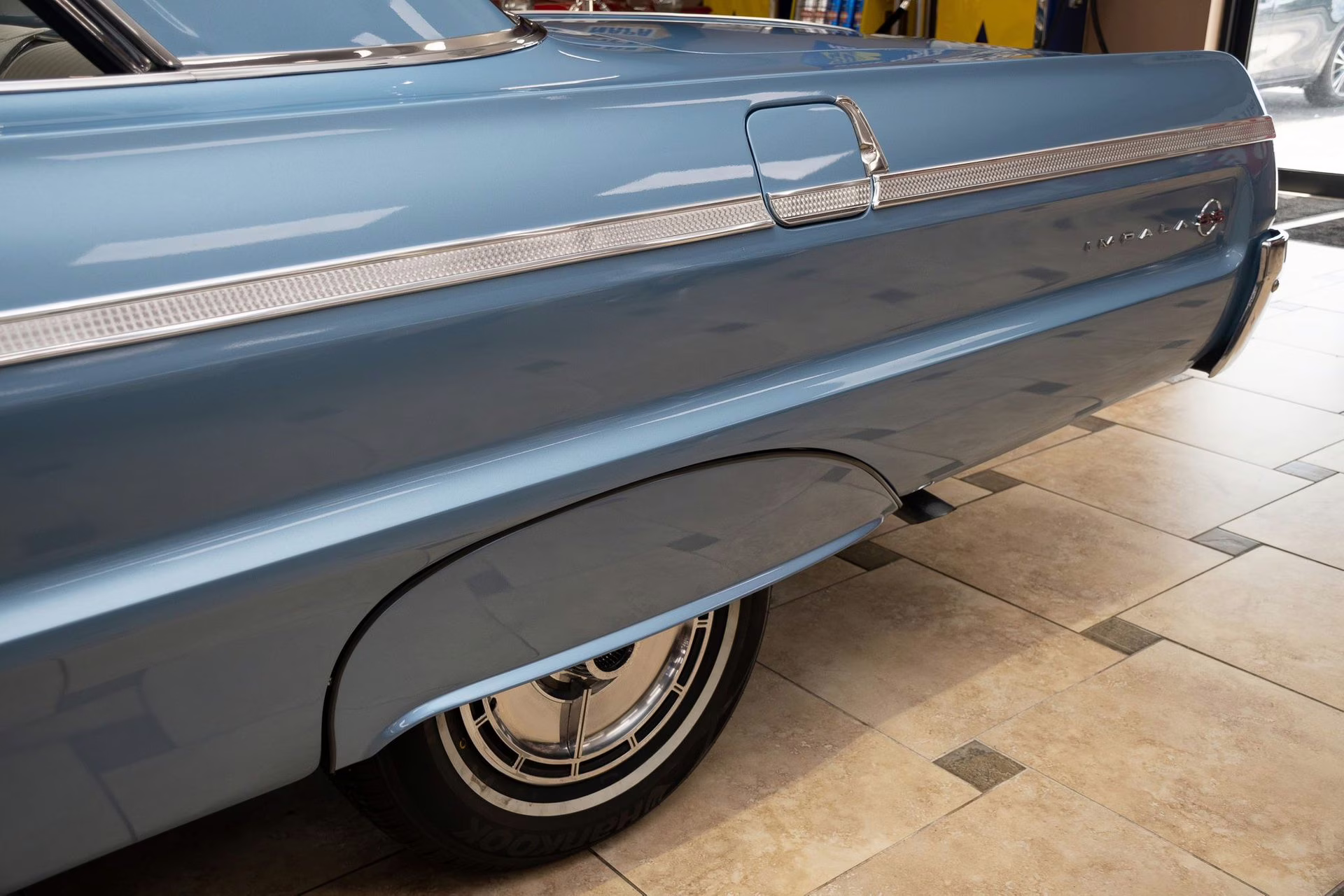 1964 Silver Blue Poly Chevrolet Impala